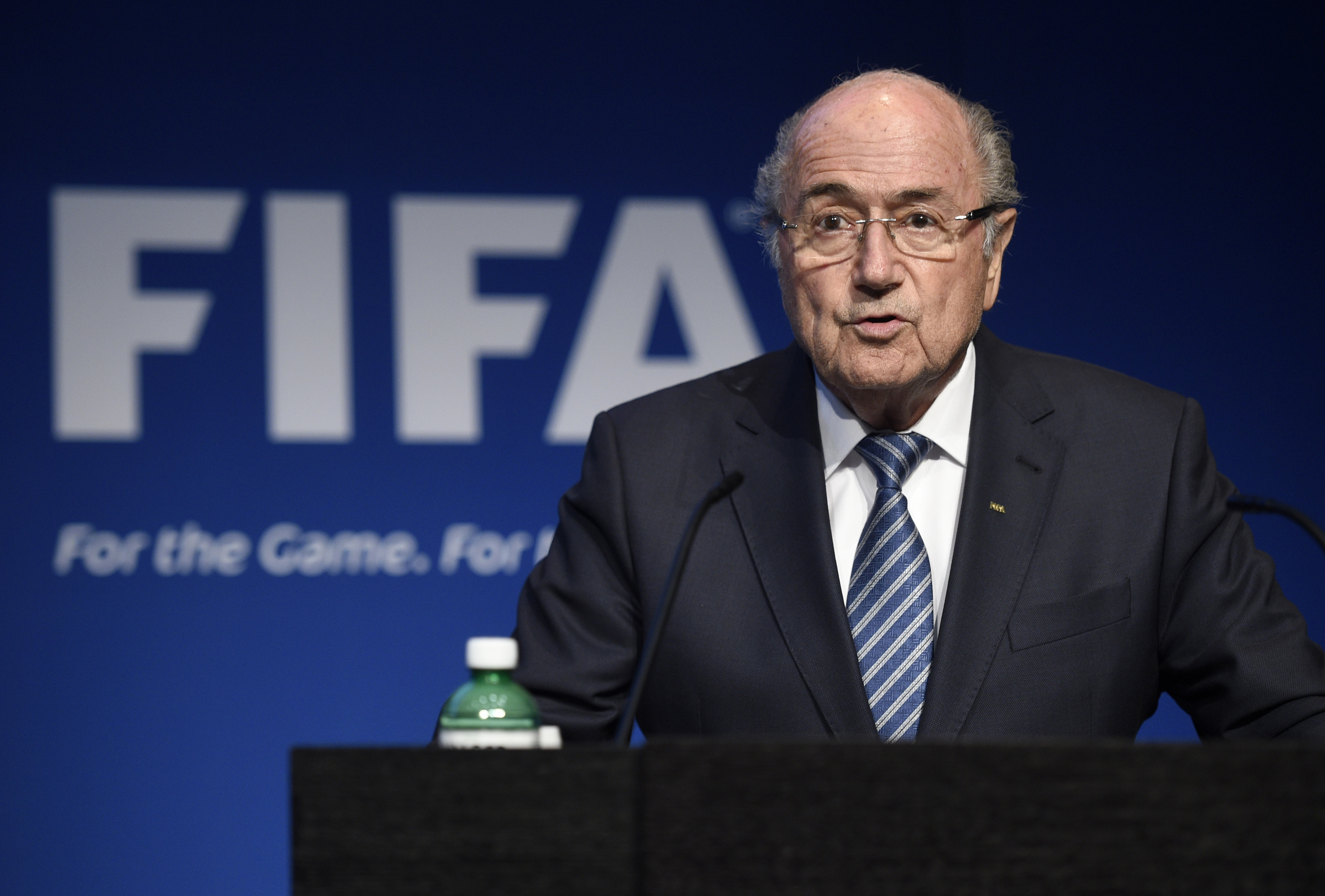 Switzerland Soccer FIFA sepp blatter