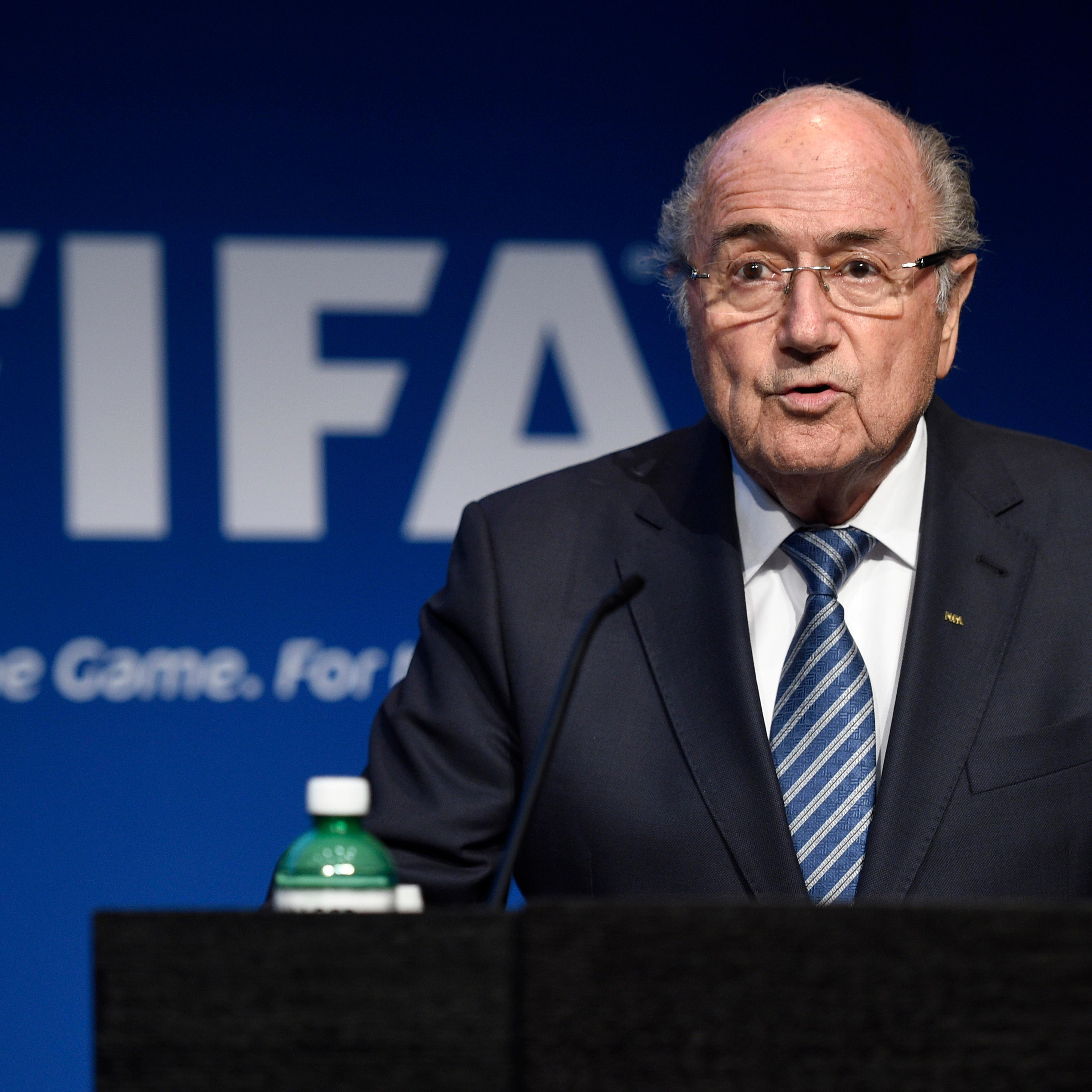 Switzerland Soccer FIFA sepp blatter
