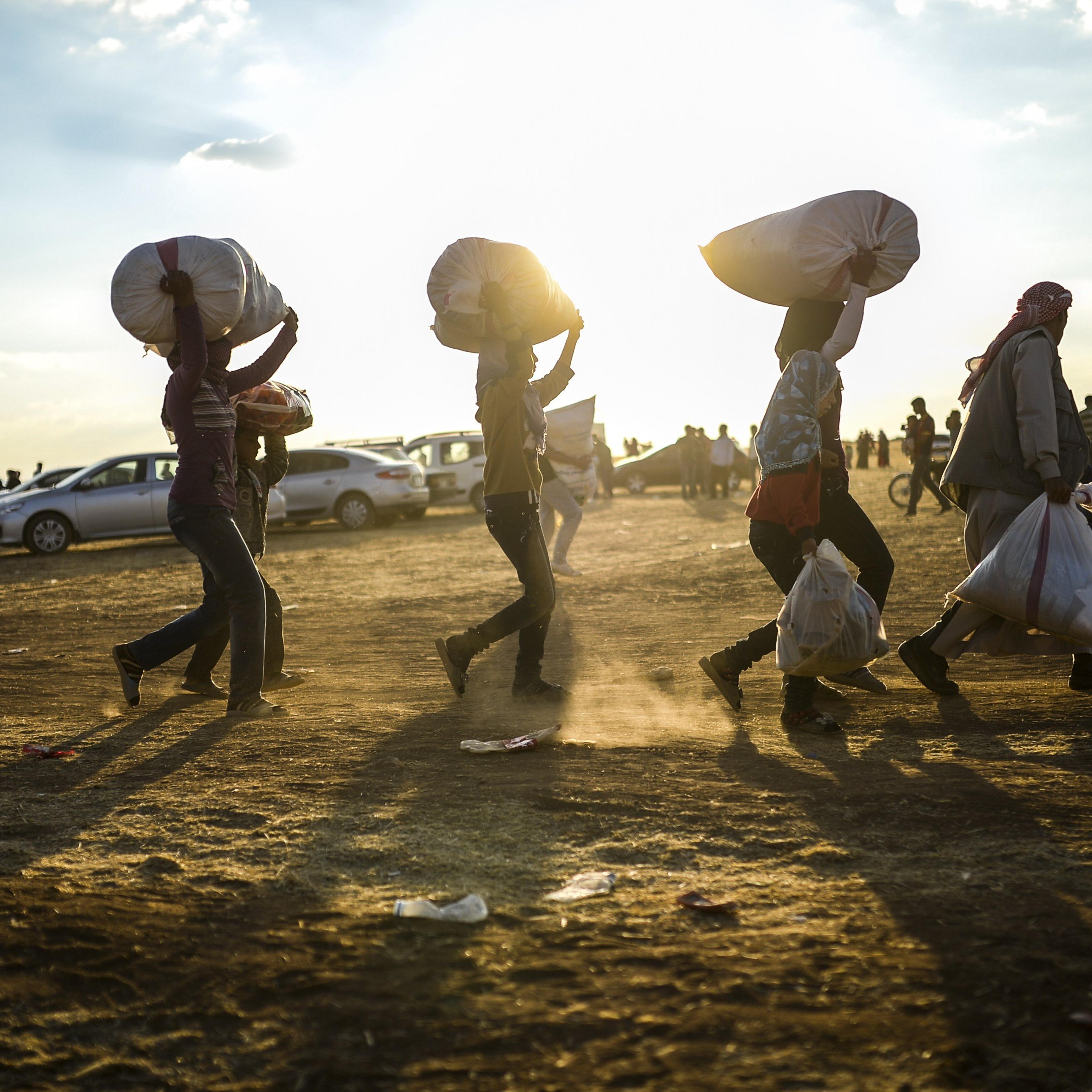 TURKEY-SYRIA-KURDS-REFUGEES