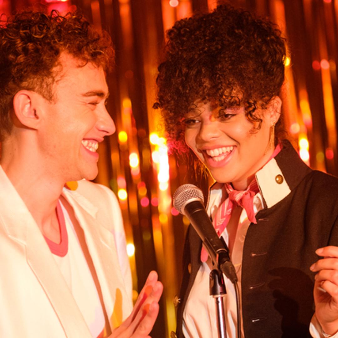 Olly Alexander and Lydia West in 'It's a Sin'