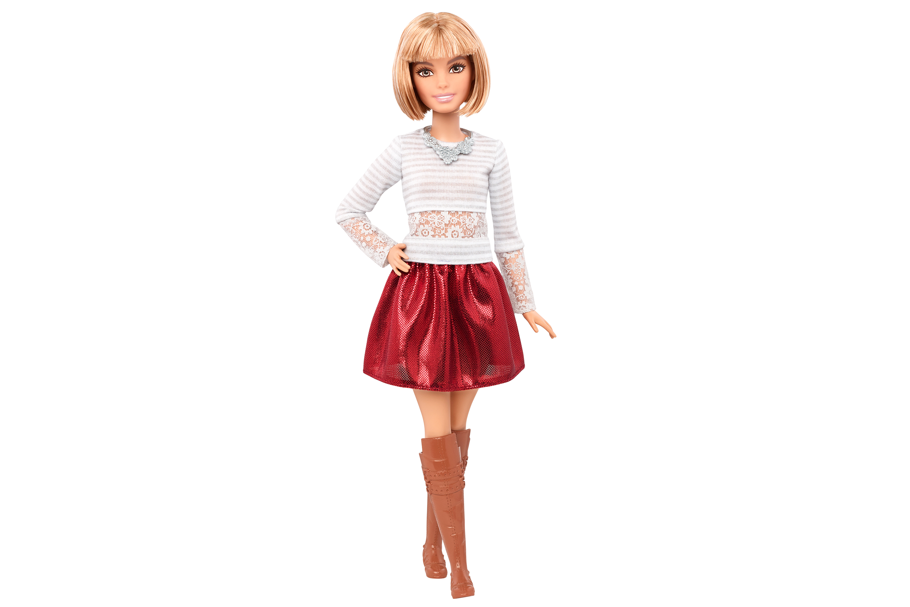 One of Mattel's new Petite Barbies