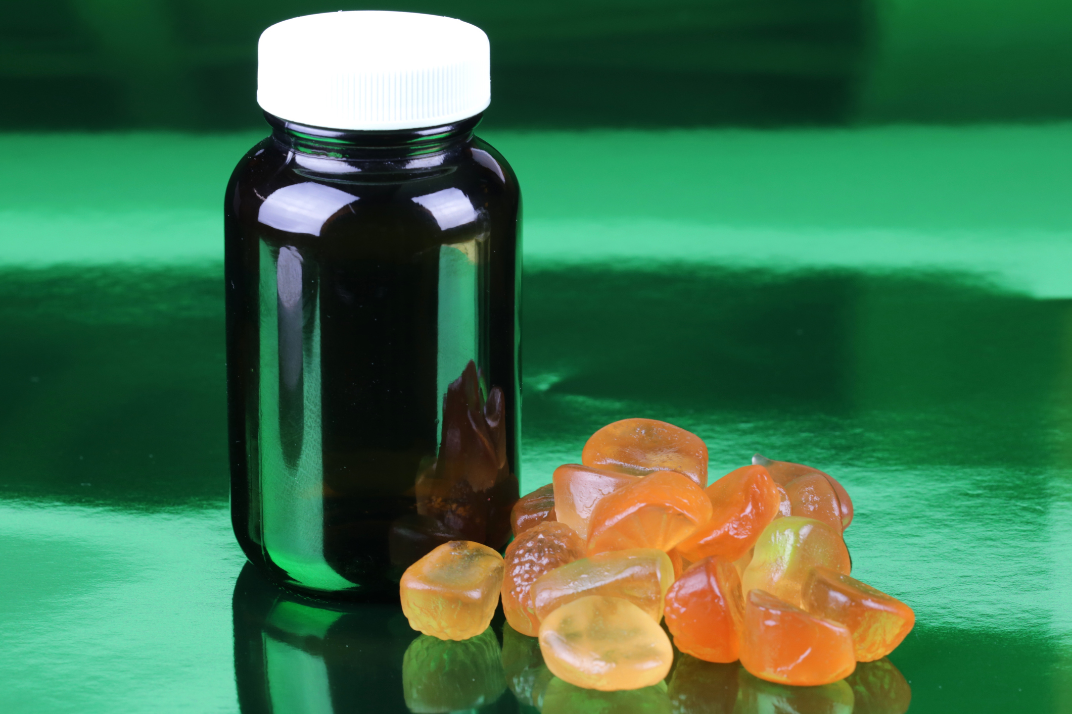 Gummy Pills and bottle