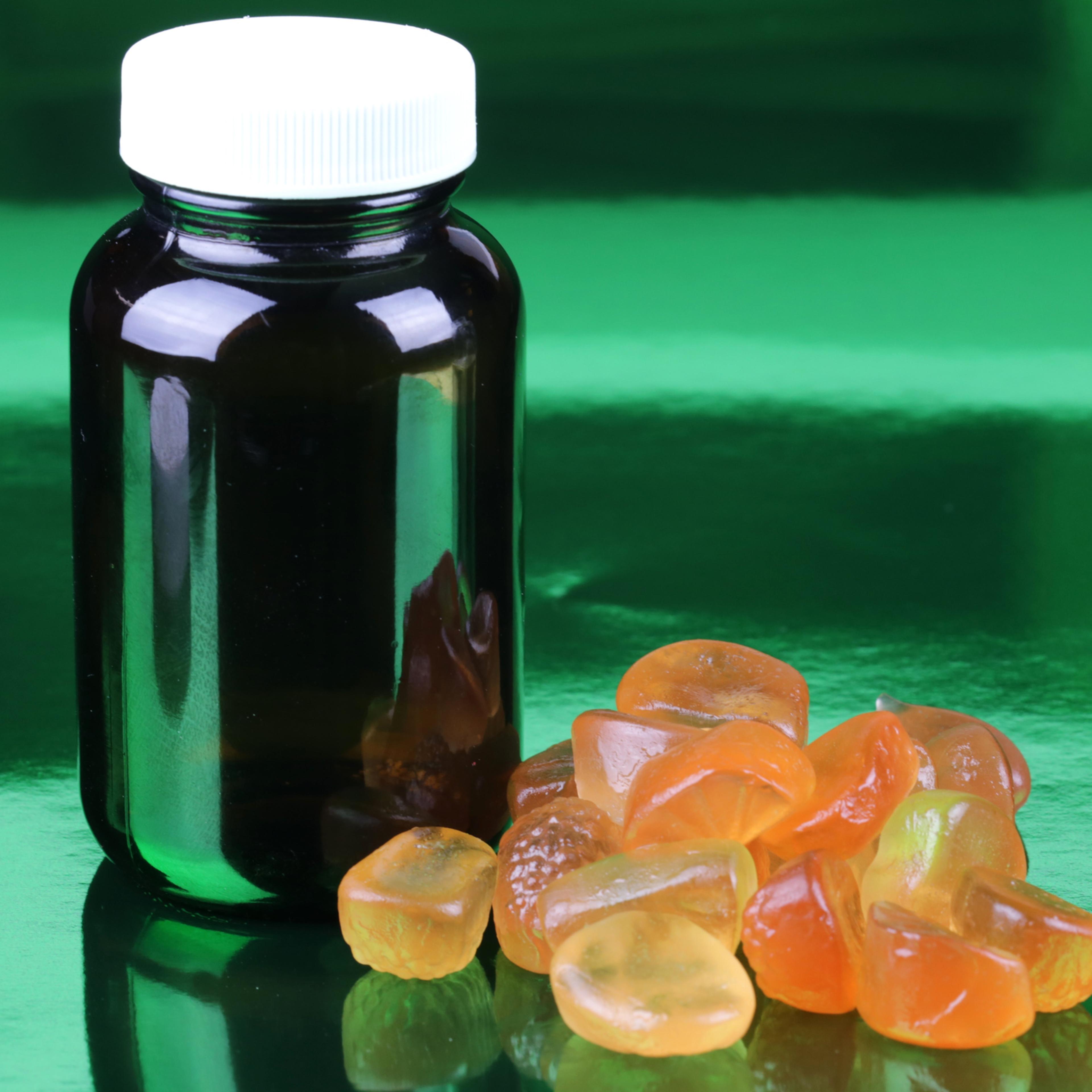 Gummy Pills and bottle