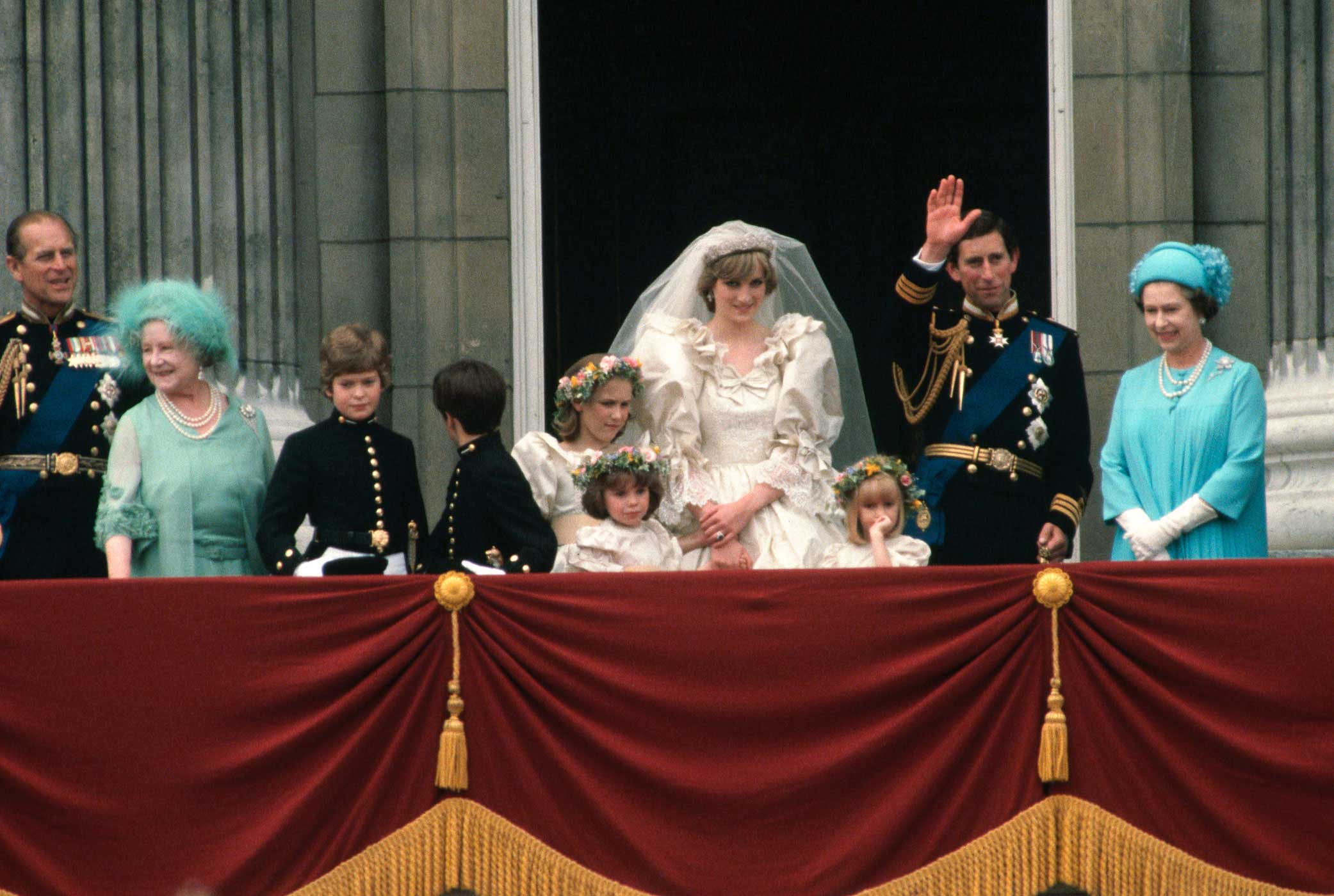 Prince Charles and Princess Diana After Royal Wedding