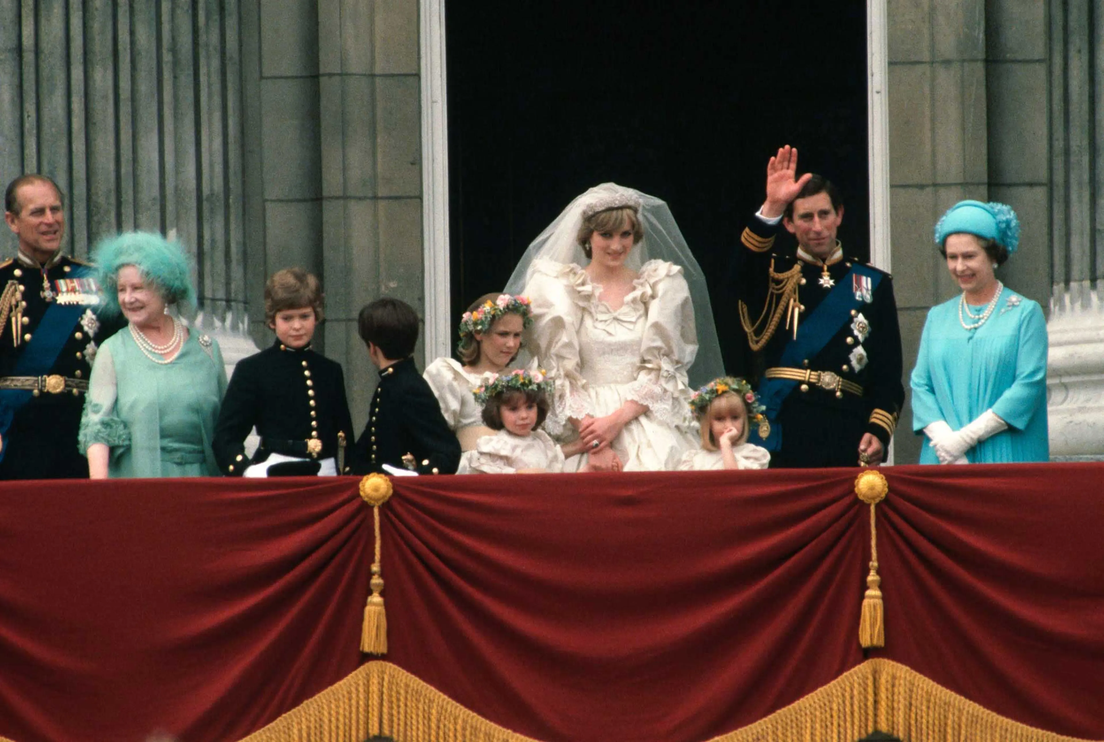 Prince Charles and Princess Diana After Royal Wedding