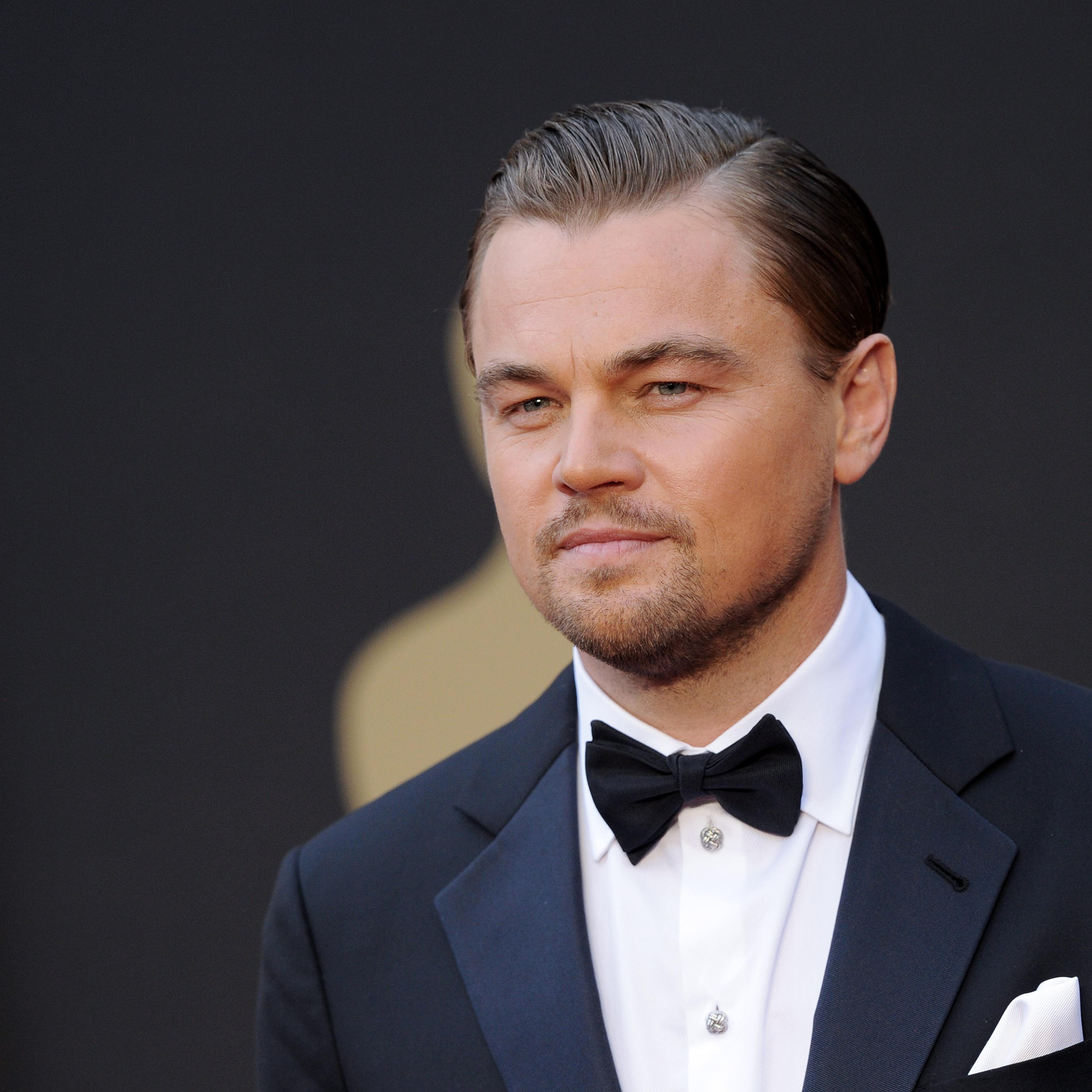 Leonardo DiCaprio arrives at the 86th Annual Academy Awards on March 2, 2014 in Hollywood.