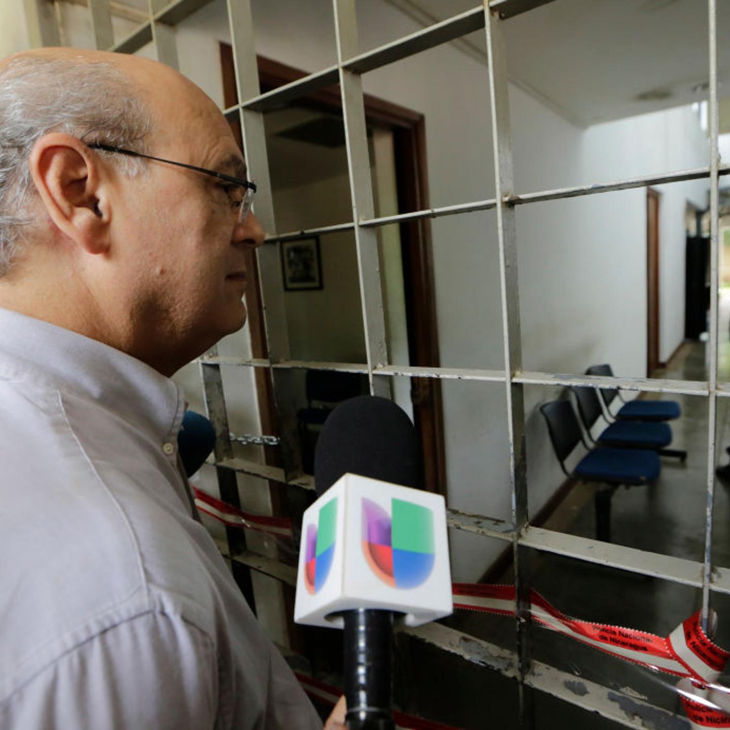 NICARAGUA-UNREST-NGO-POLICE-PRESS