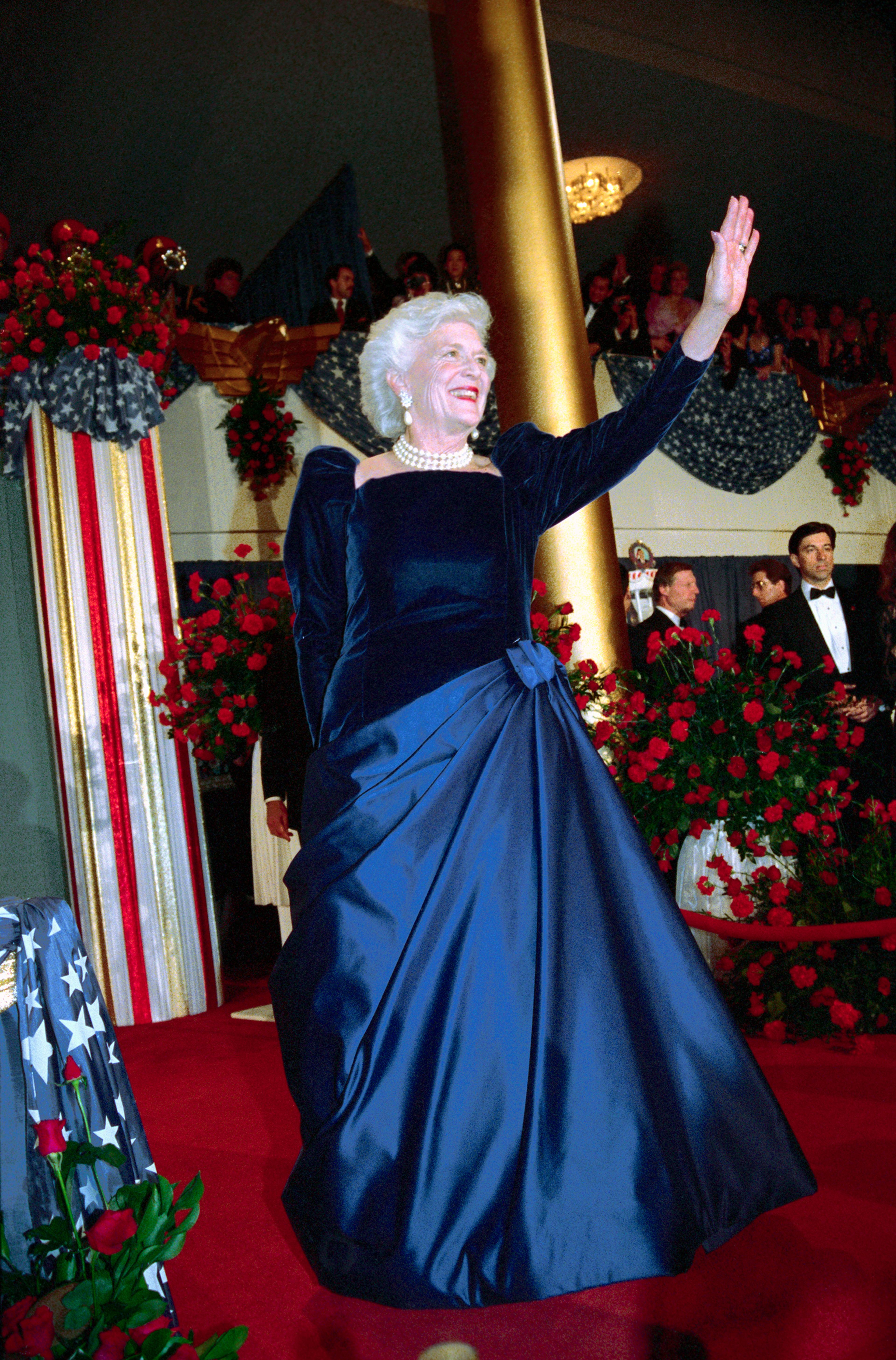 blue dress inauguration Inaugural gown is the main attraction
