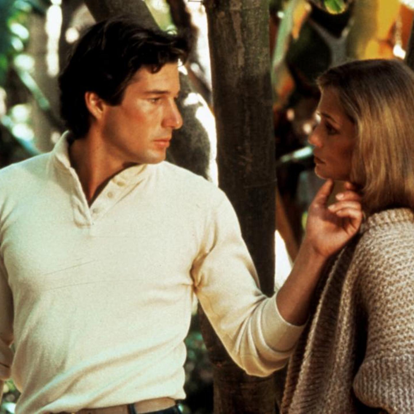 Richard Gere and Lauren Hutton in American Gigolo, 1980.