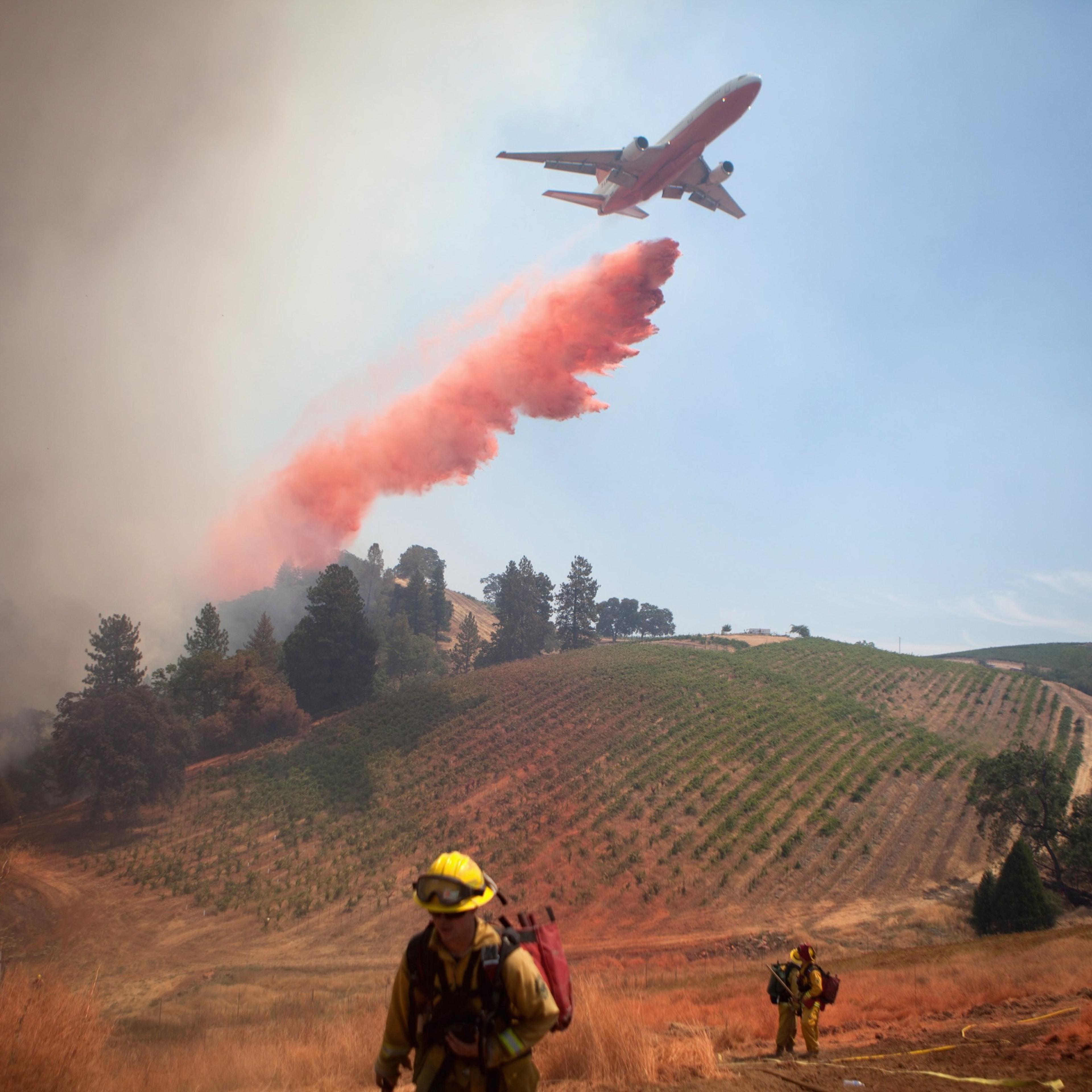 Northern California Wildfire Sand Fire Yosemite