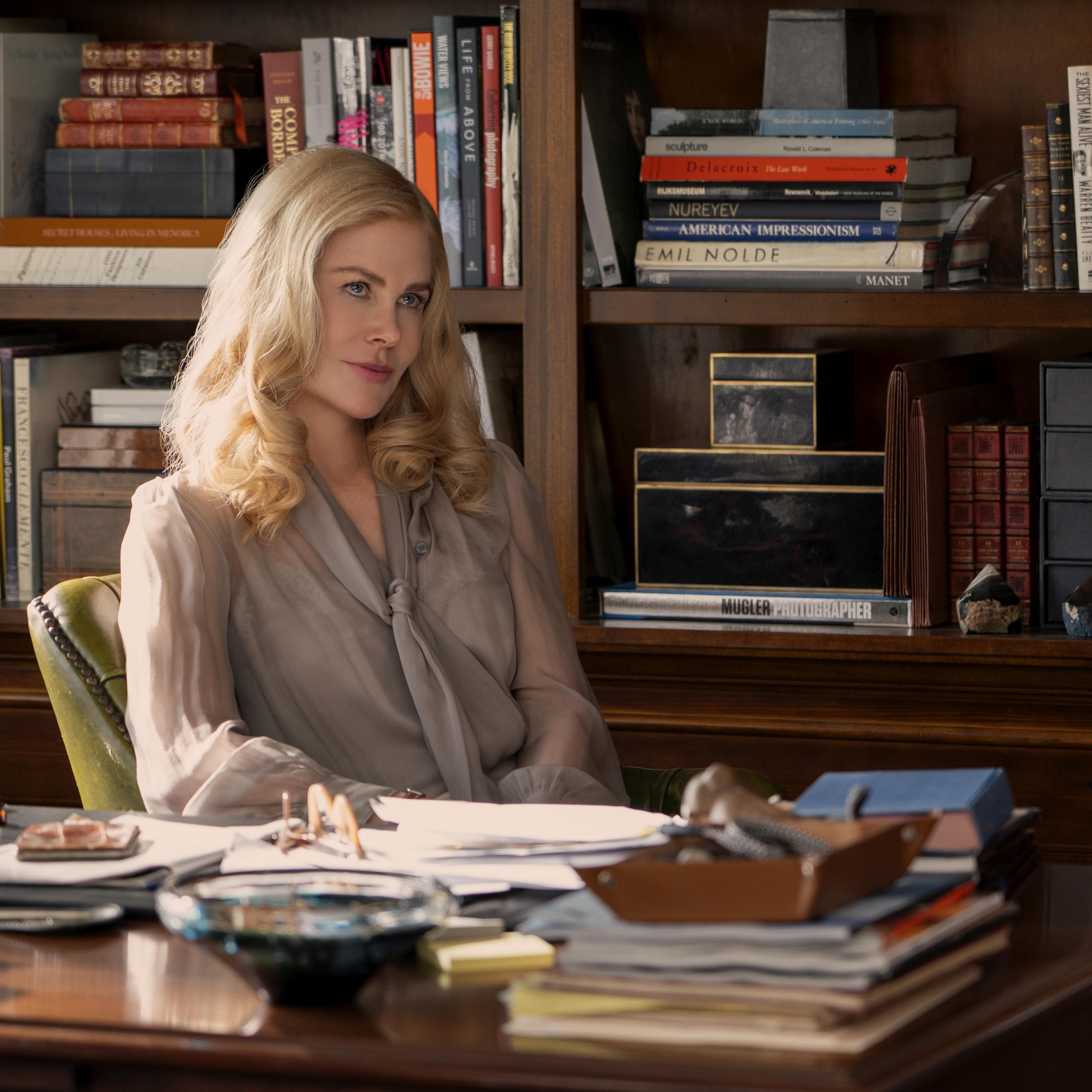 The Perfect Couple. Nicole Kidman as Greer Winbury in episode 101 of The Perfect Couple. Cr. Seacia Pavao/Netflix © 2024