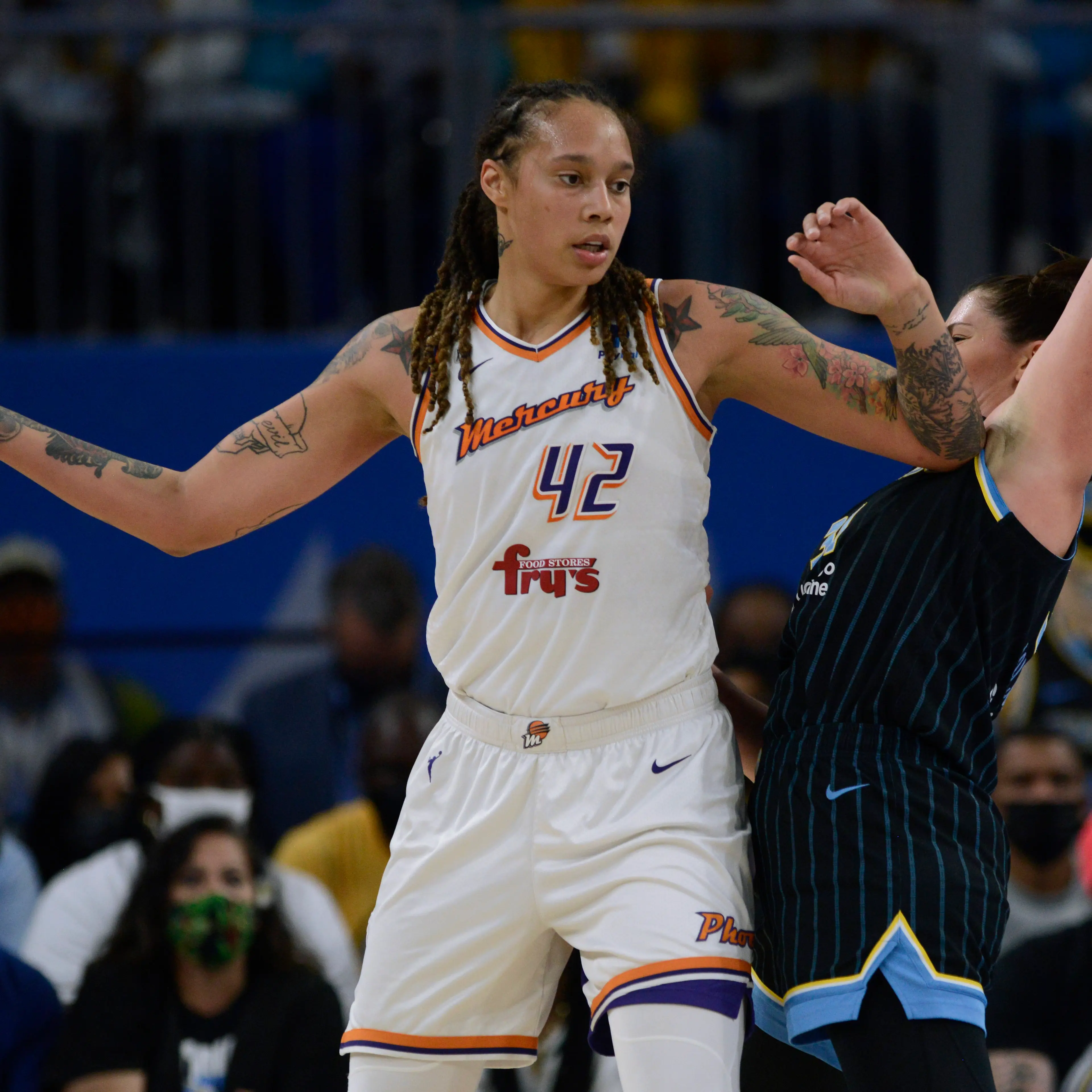 Brittney Griner is reportedly being held by Russian authorities after they allegedly found marijuana on her while she was attempting to leave the country in the midst of its conflict with Ukraine.