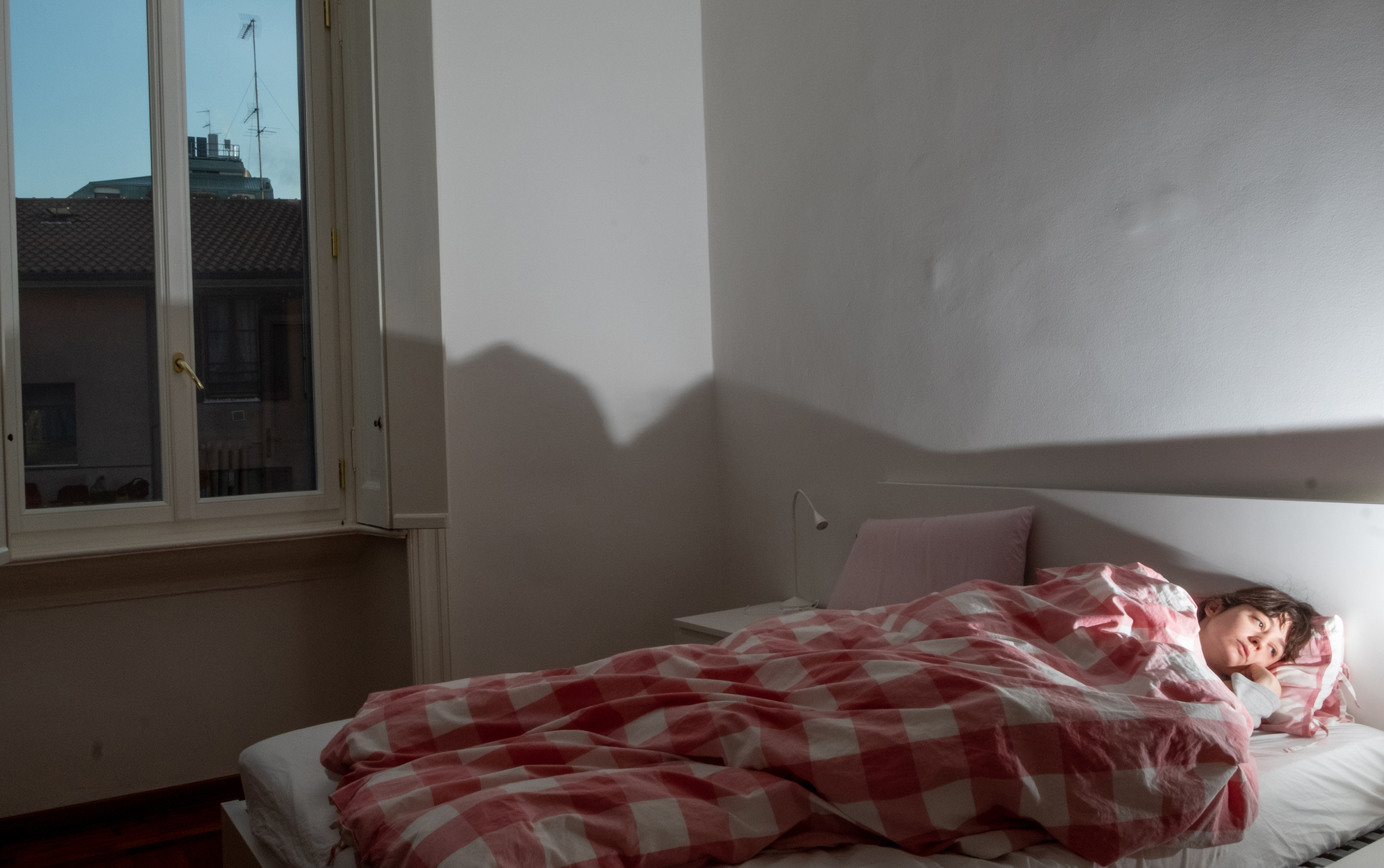 7.58 AM Waking up, after turnig off at least ten alarms