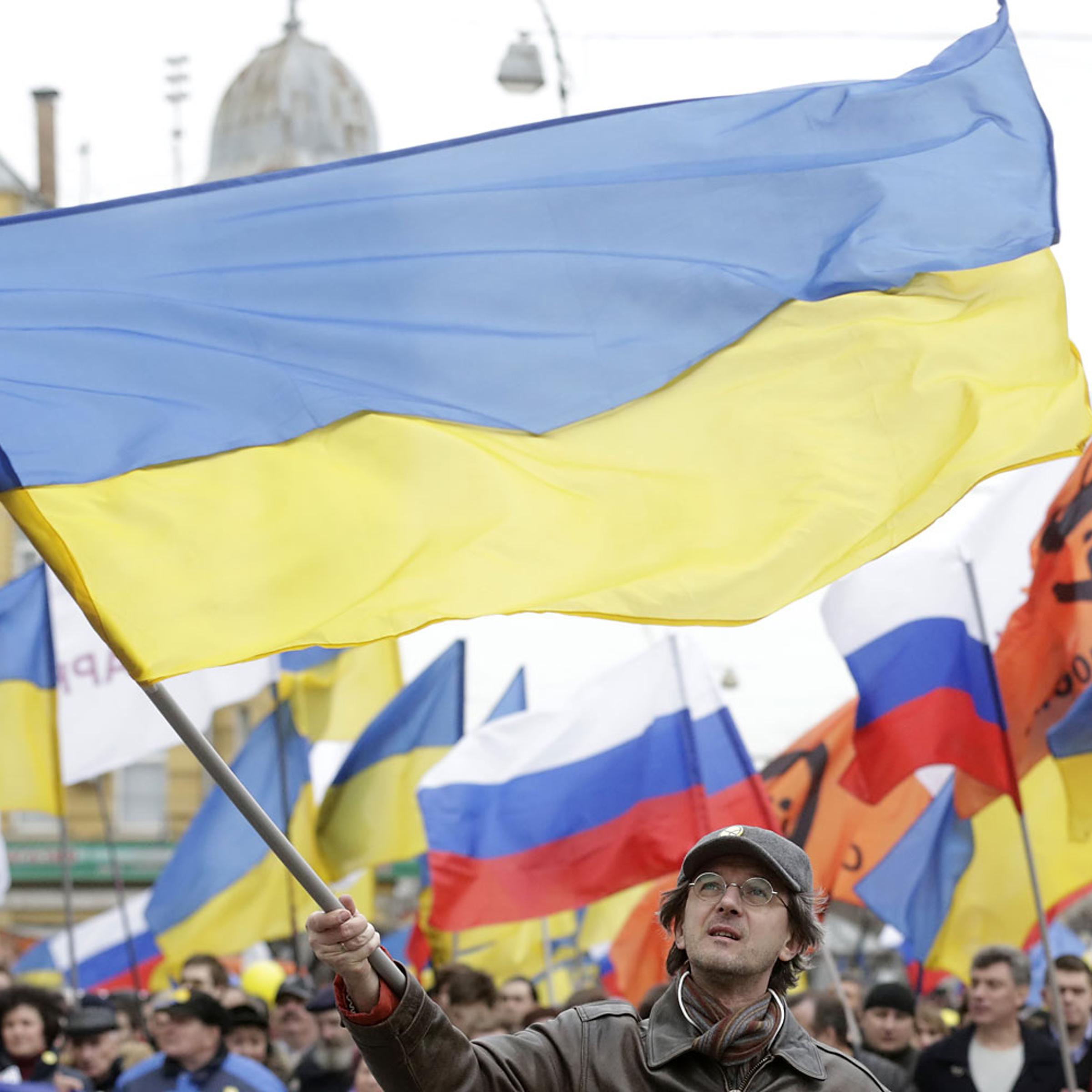 Anti-war procession in Moscow