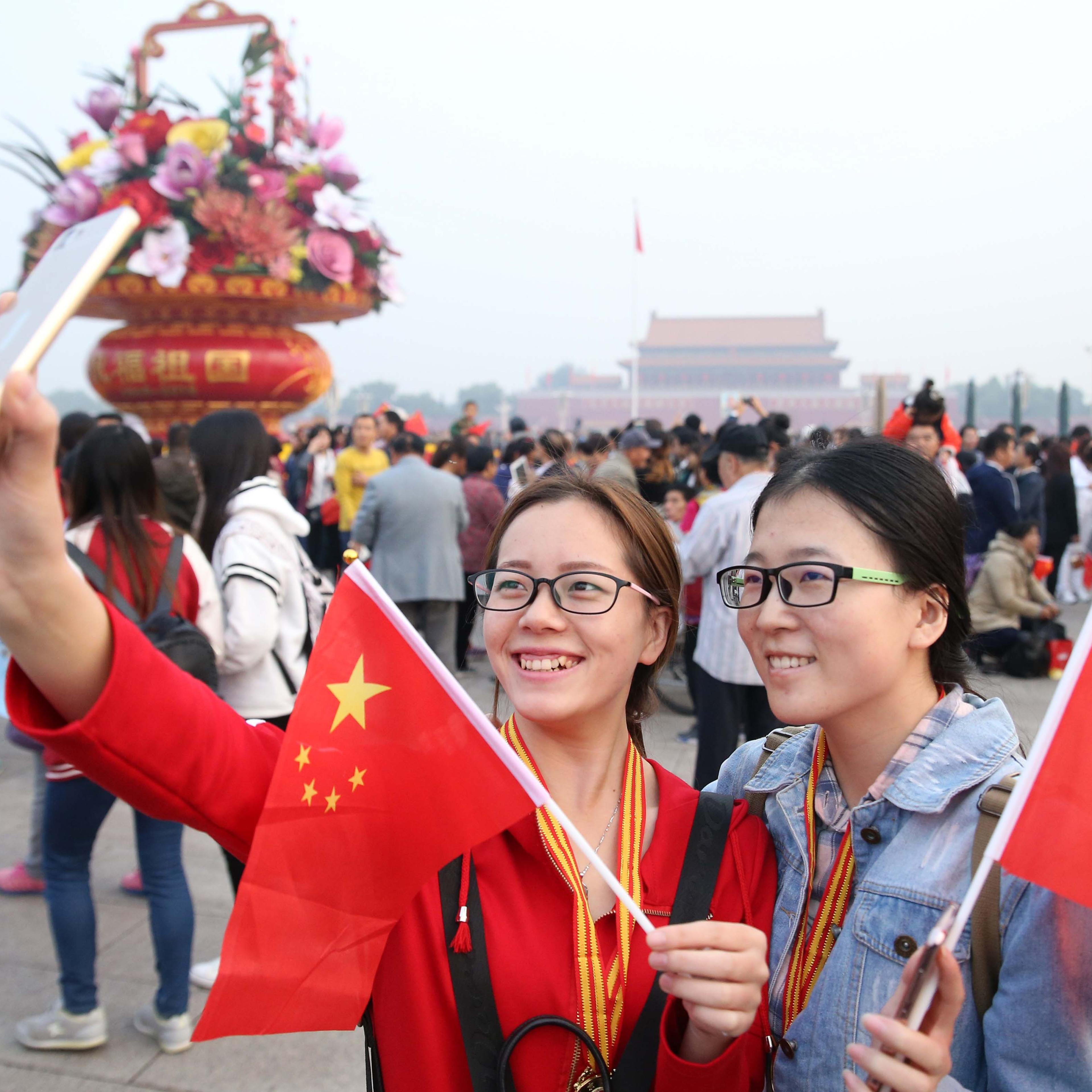 Chinese Celebrate National Day