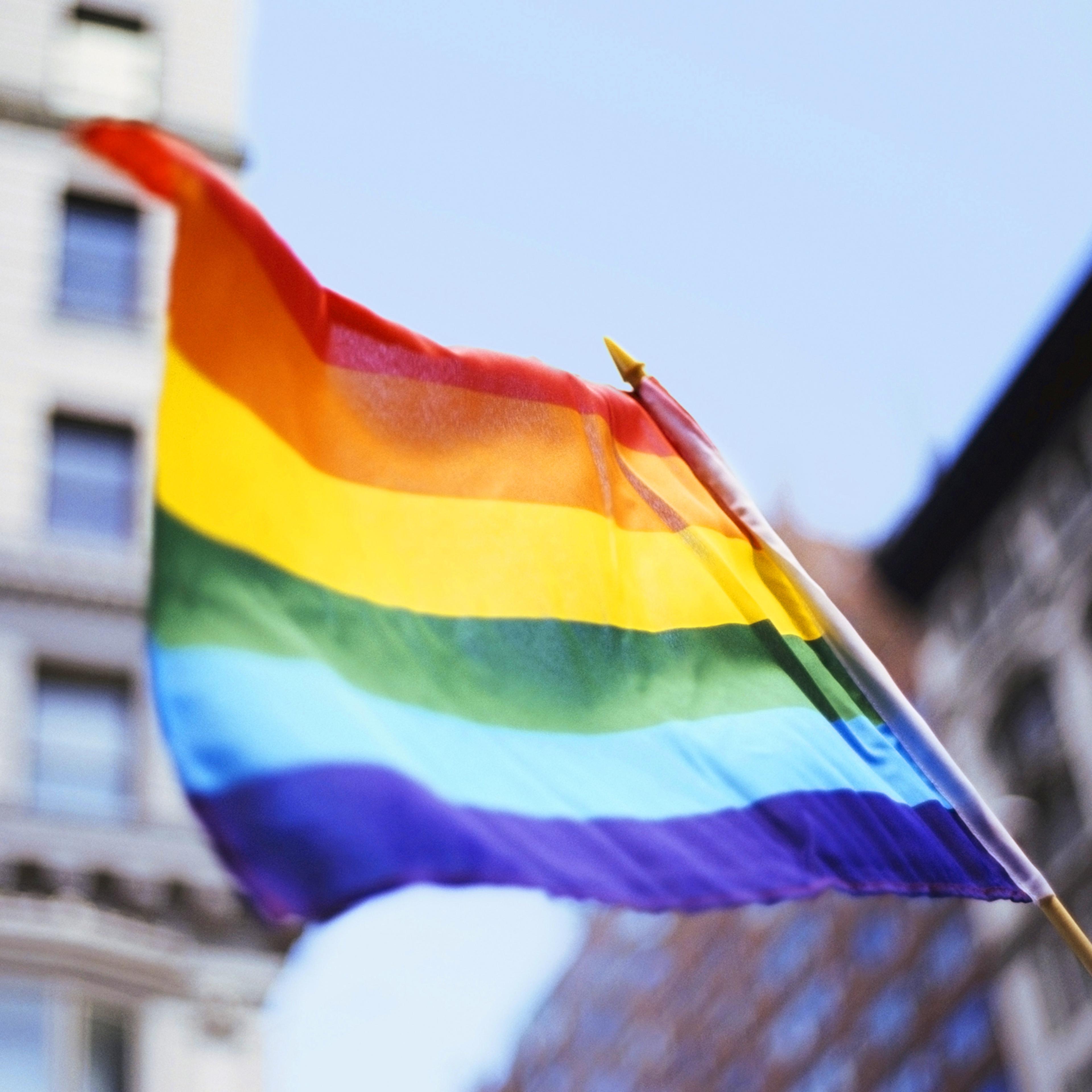 Gay pride flag