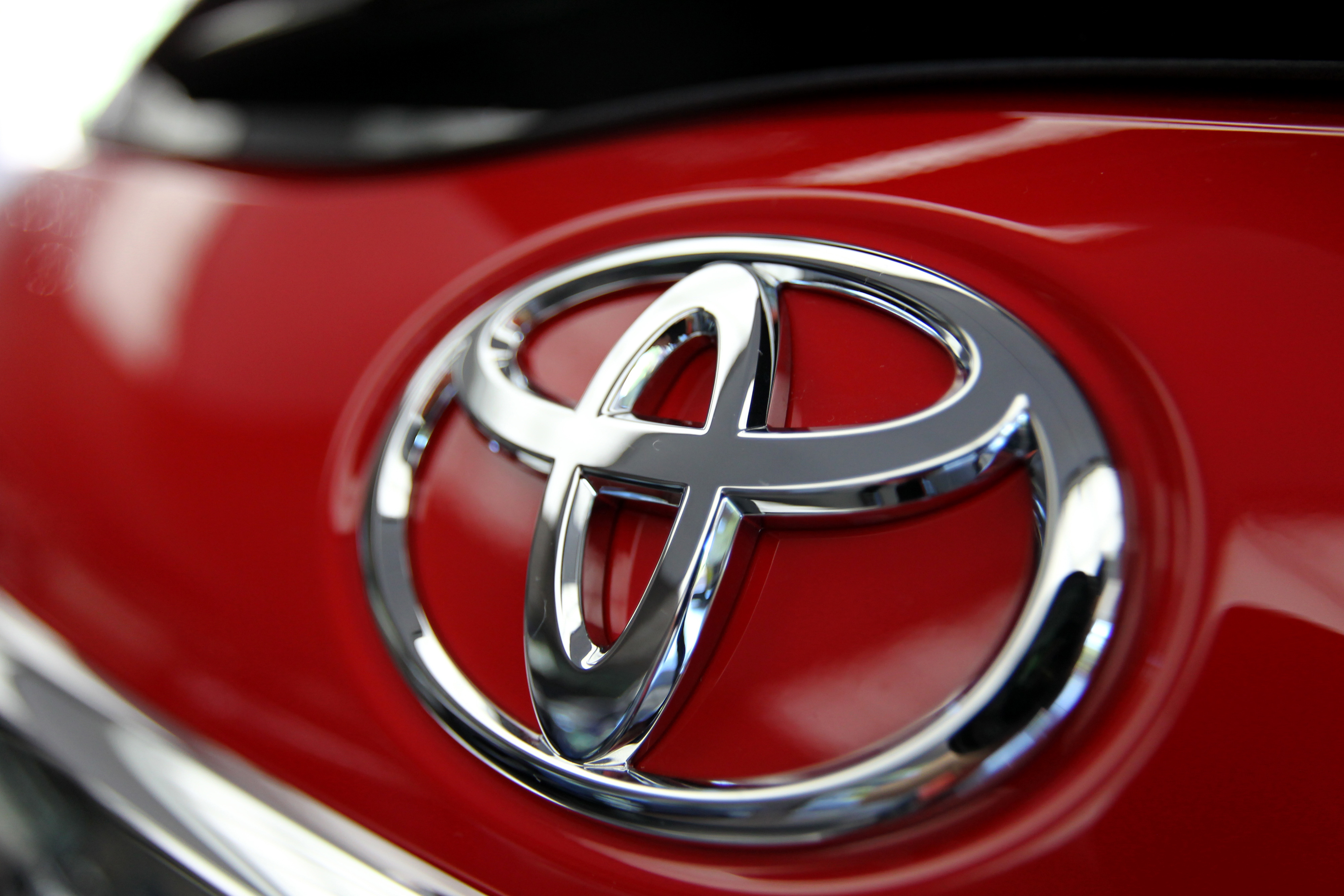 Toyota Managing Officer Takuo Sasaki Earnings News Conference And Company's Vehicles Displayed At Tokyo Headquarters