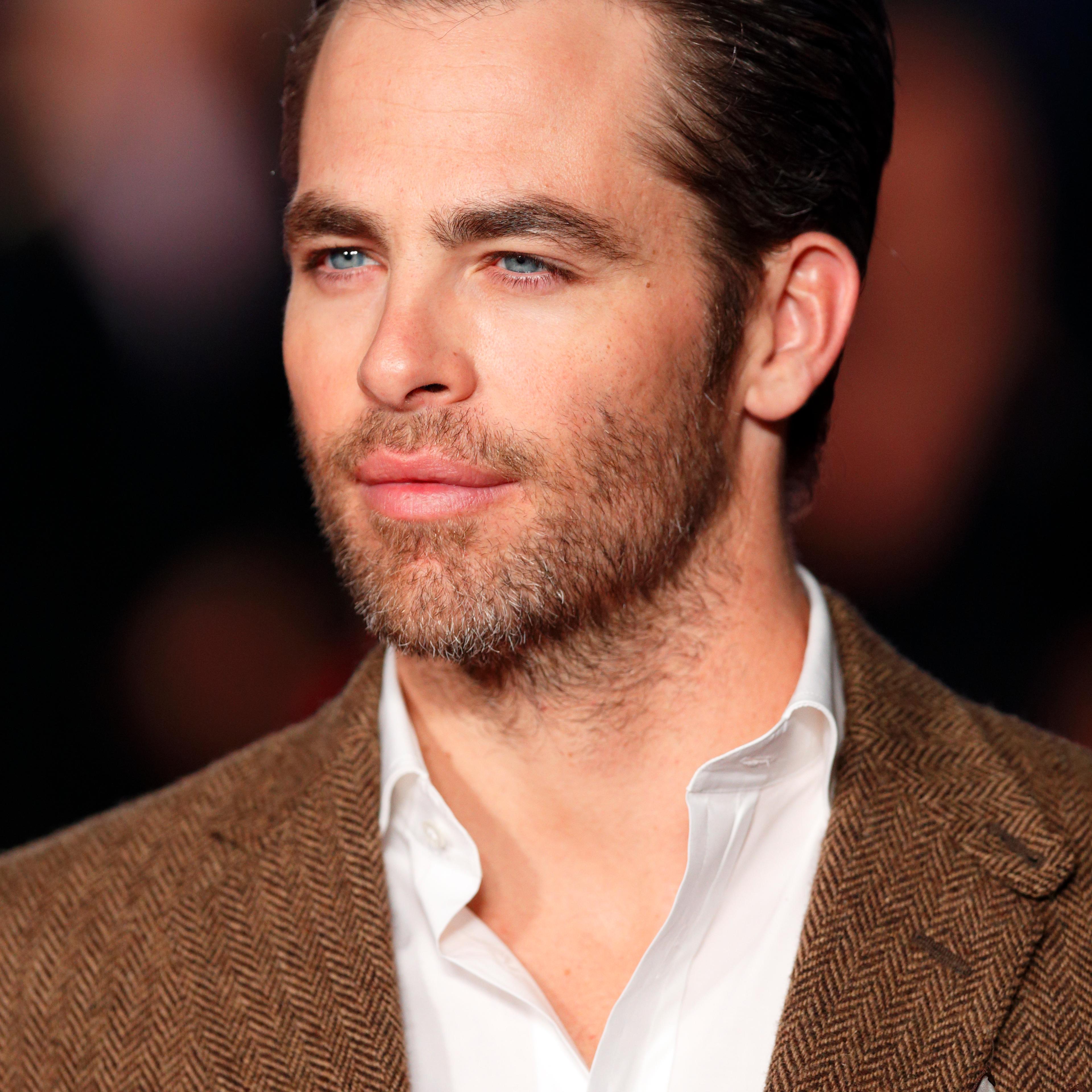 Chris Pine attends the UK Premiere of 'Jack Ryan: Shadow Recruit' at Vue Leicester Square on Jan. 20, 2014 in London.