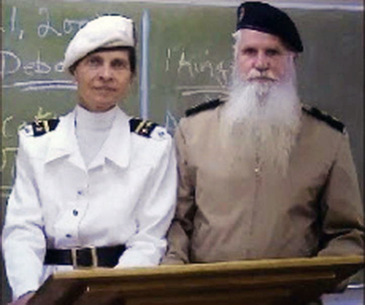 Members of the Army of God. General Deborah "Lila" Green and her husband James.Low res. Check source.On their site.No credit