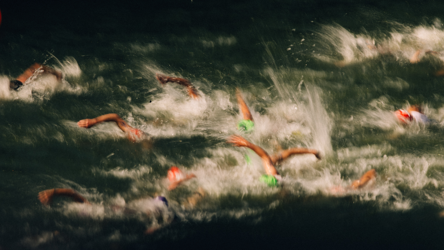 Men's Triathlon, Pont Alexandre III, July 31.