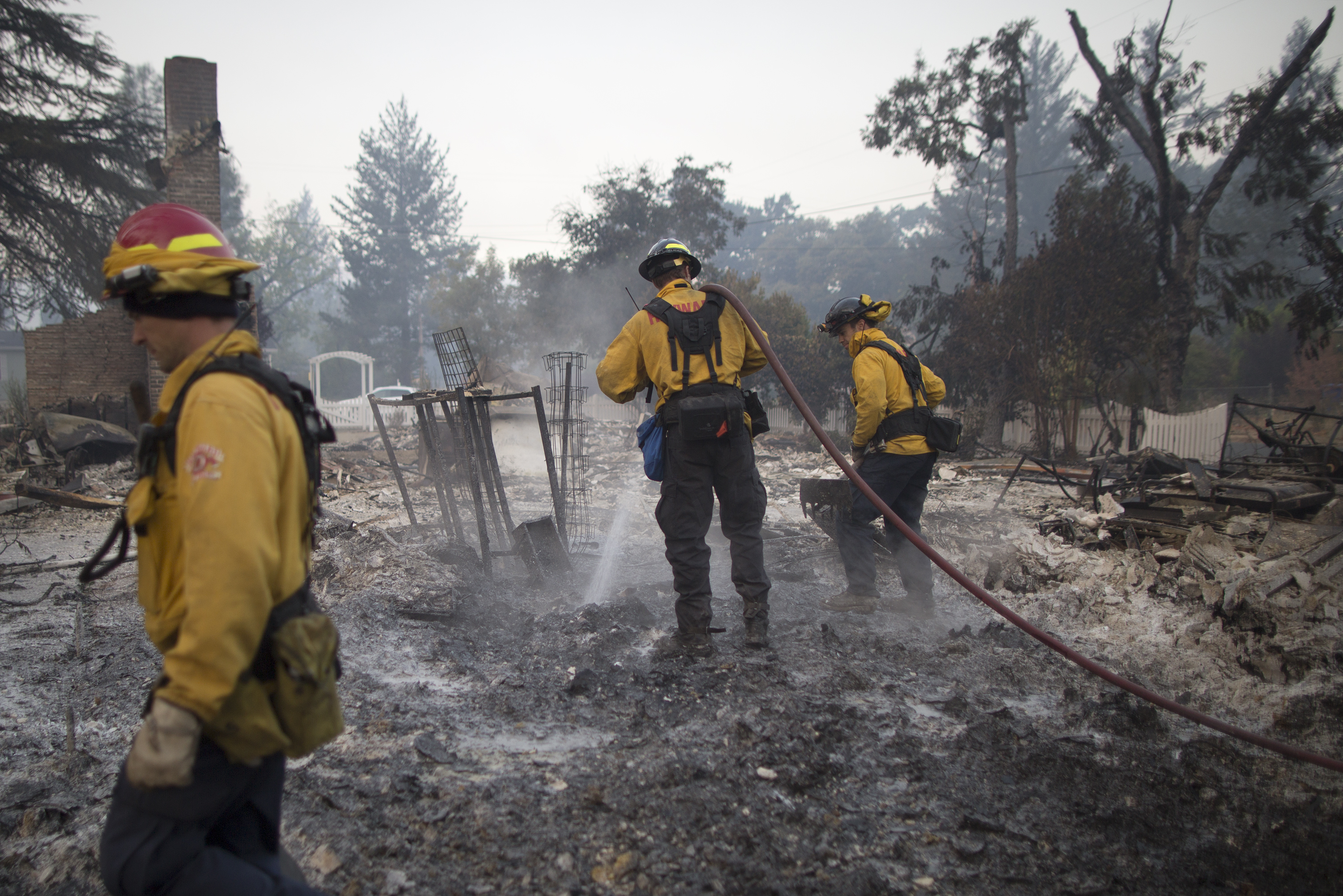 Fast-Moving Wildfire Brings Destruction To Lake County, CA