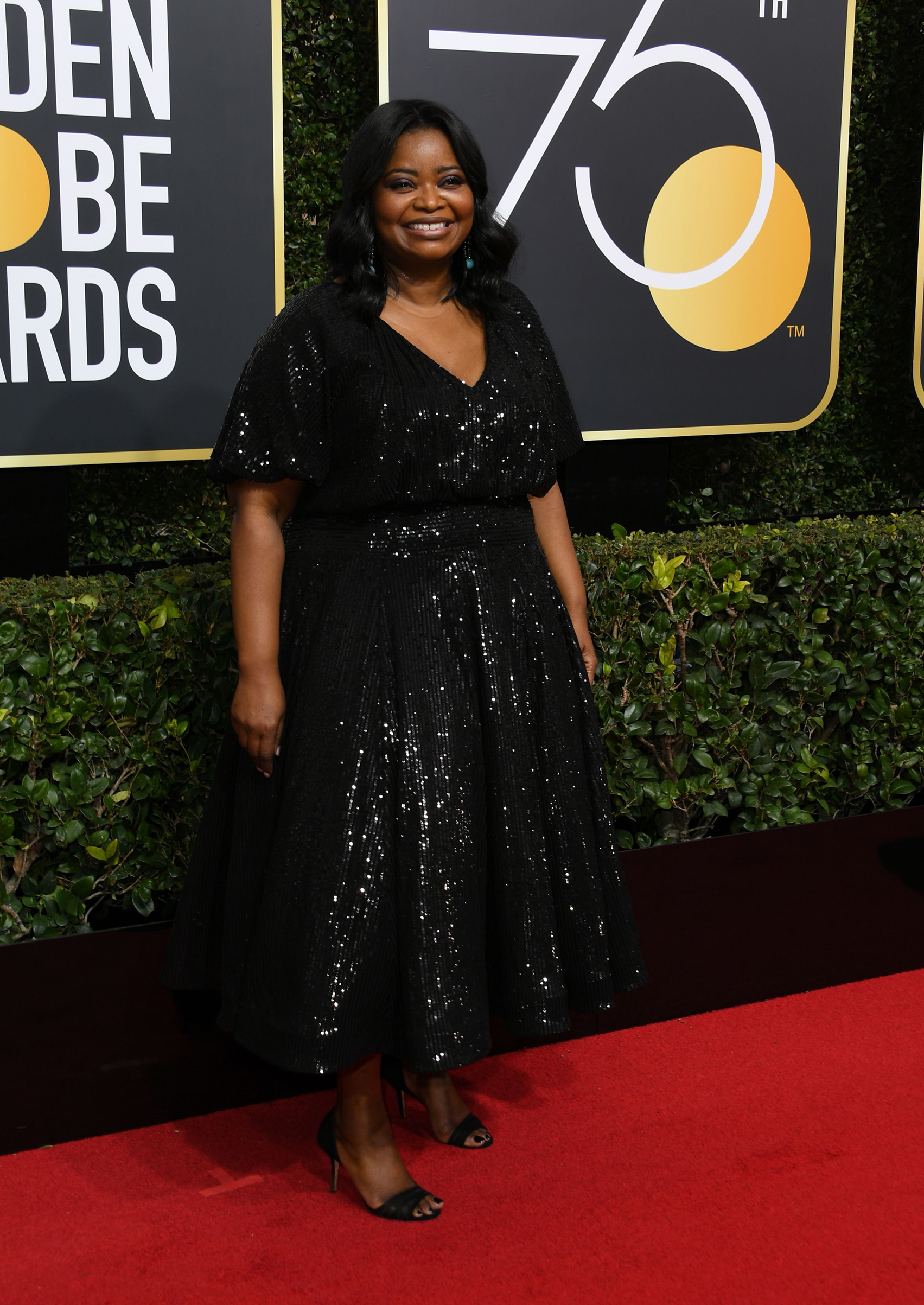 golden globe dresses 2018 Globes Red Carpet 2018: See Every Black Dress and Tux golden globes outfits 2025