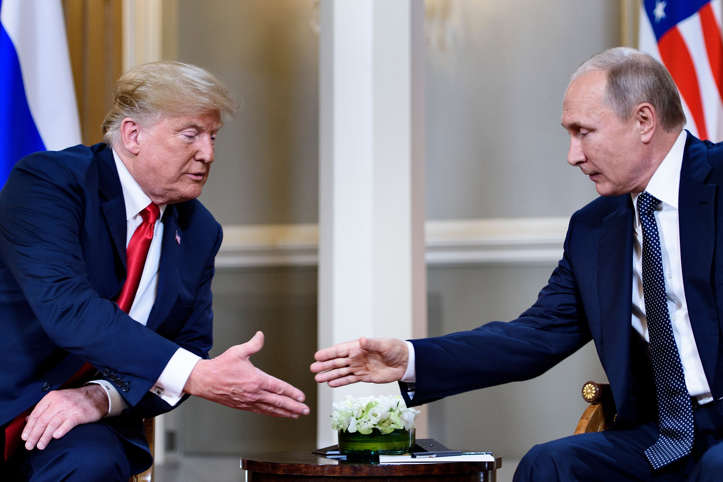 Donald Trump, Vladimir Putin