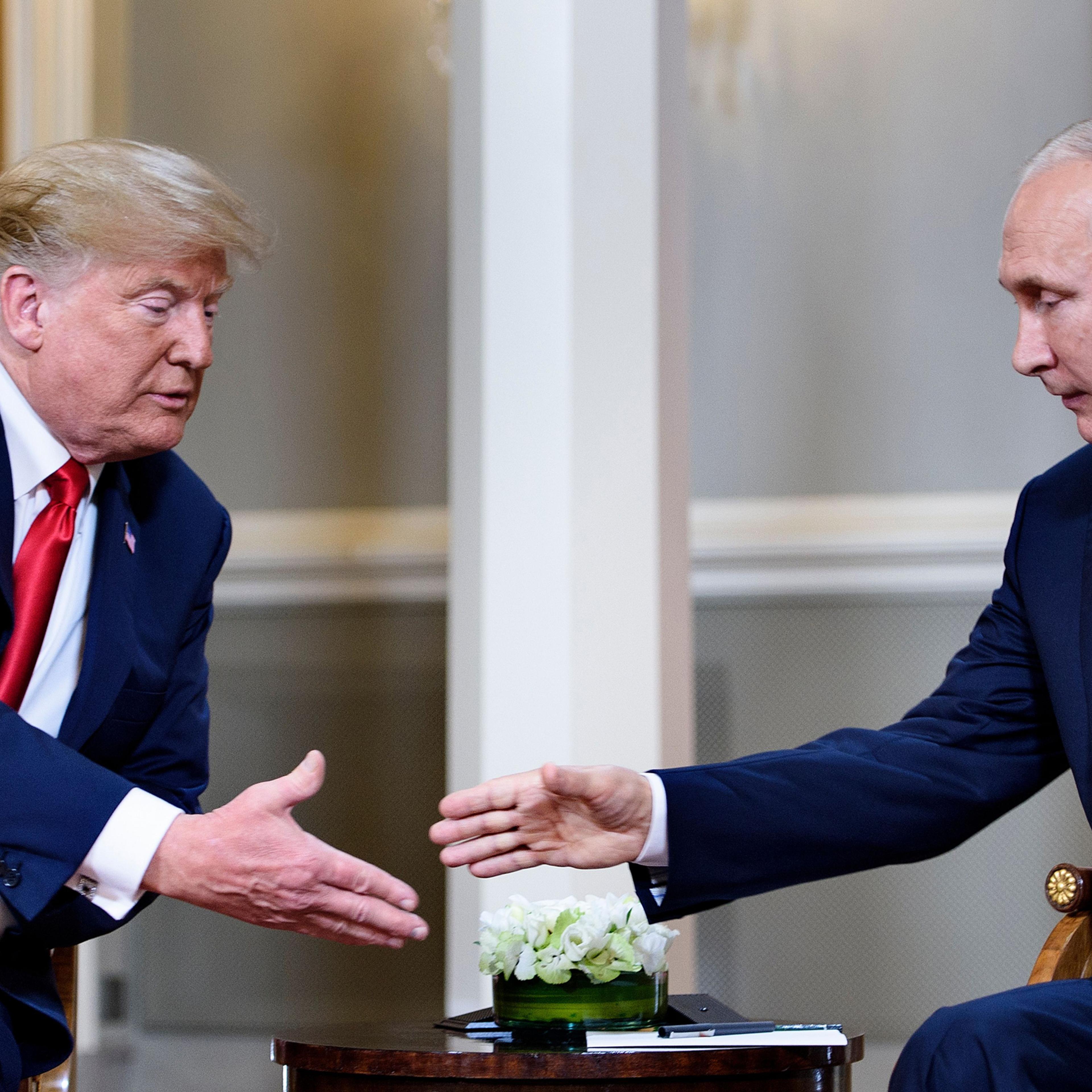 Donald Trump, Vladimir Putin