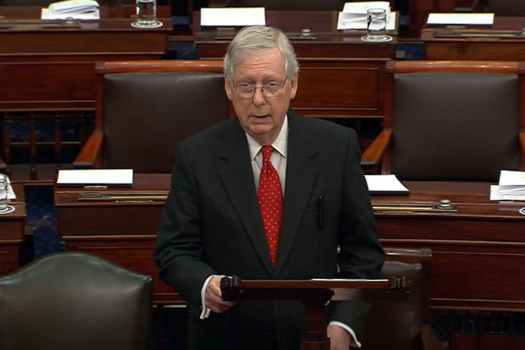 Senate Impeachment Trial Of President Donald Trump Begins