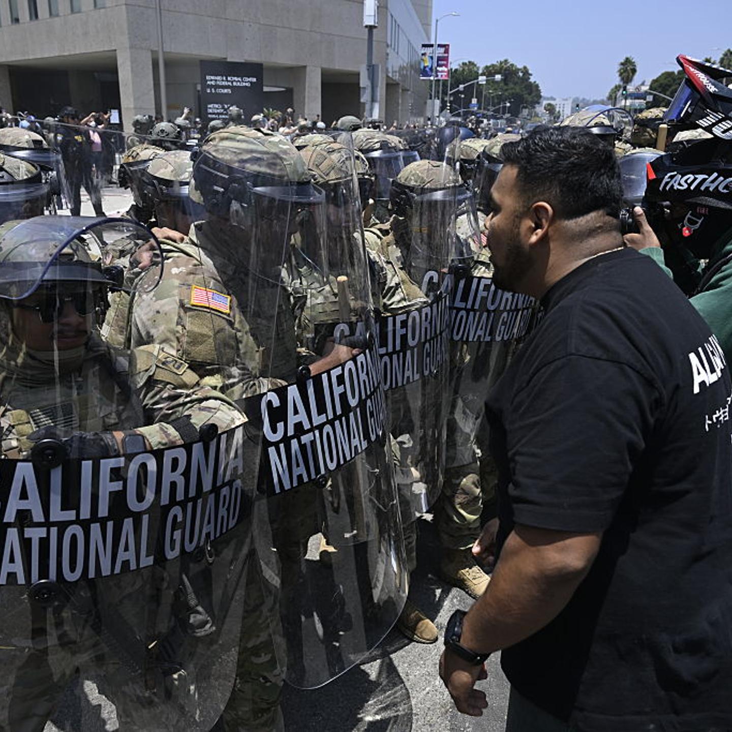 National Guard in Los Angeles amid protests over ICE raids
