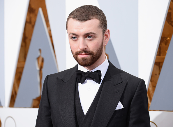 Sam Smith attends the 88th Annual Academy in Hollywood on Feb. 28, 2016.