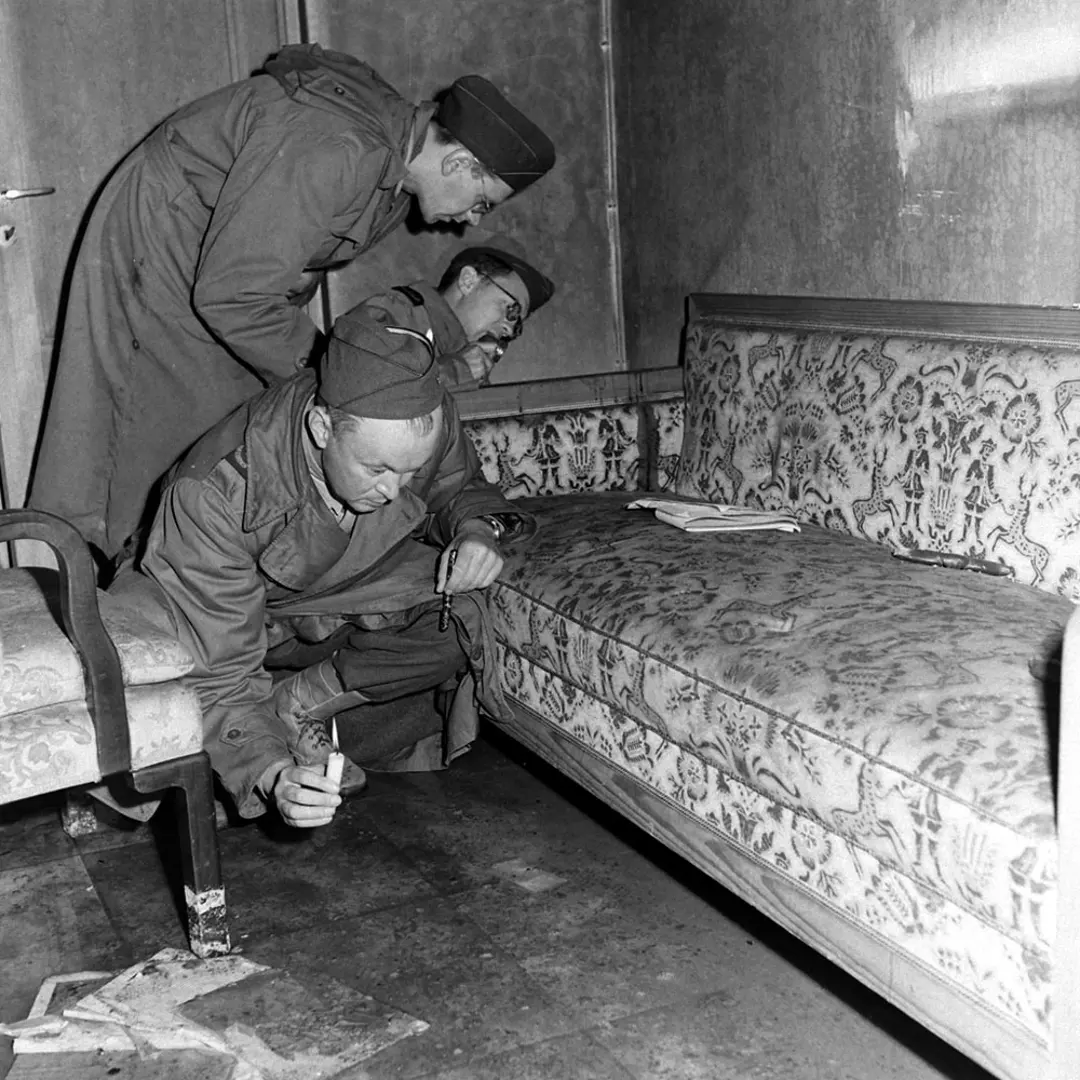 Hitler Locked In Adolf Hitler's Bunker: Nazi Leader Retreats Underground, Jan. 16 1945
