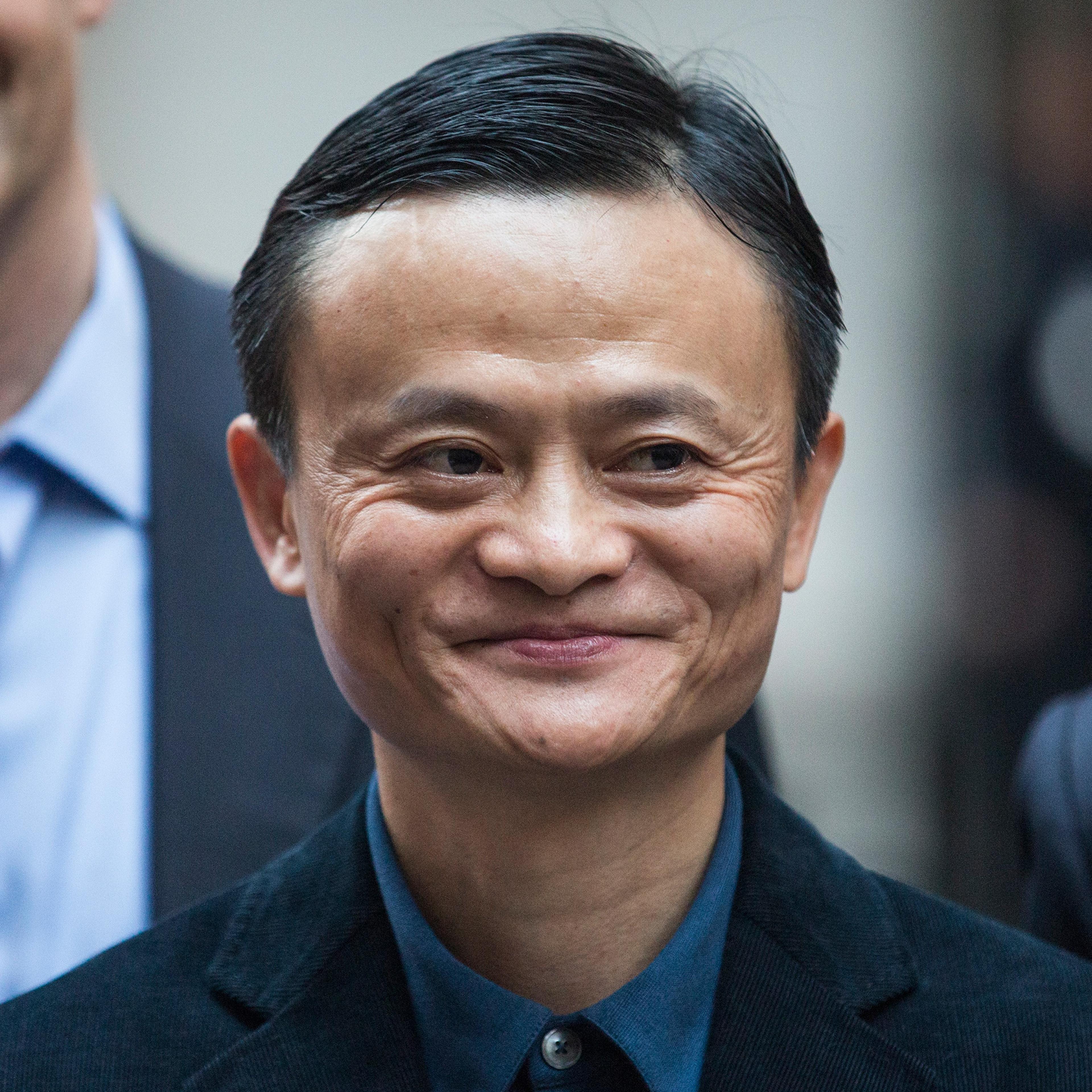 China-Based Internet Company Alibaba Debuts On New York Stock Exchange