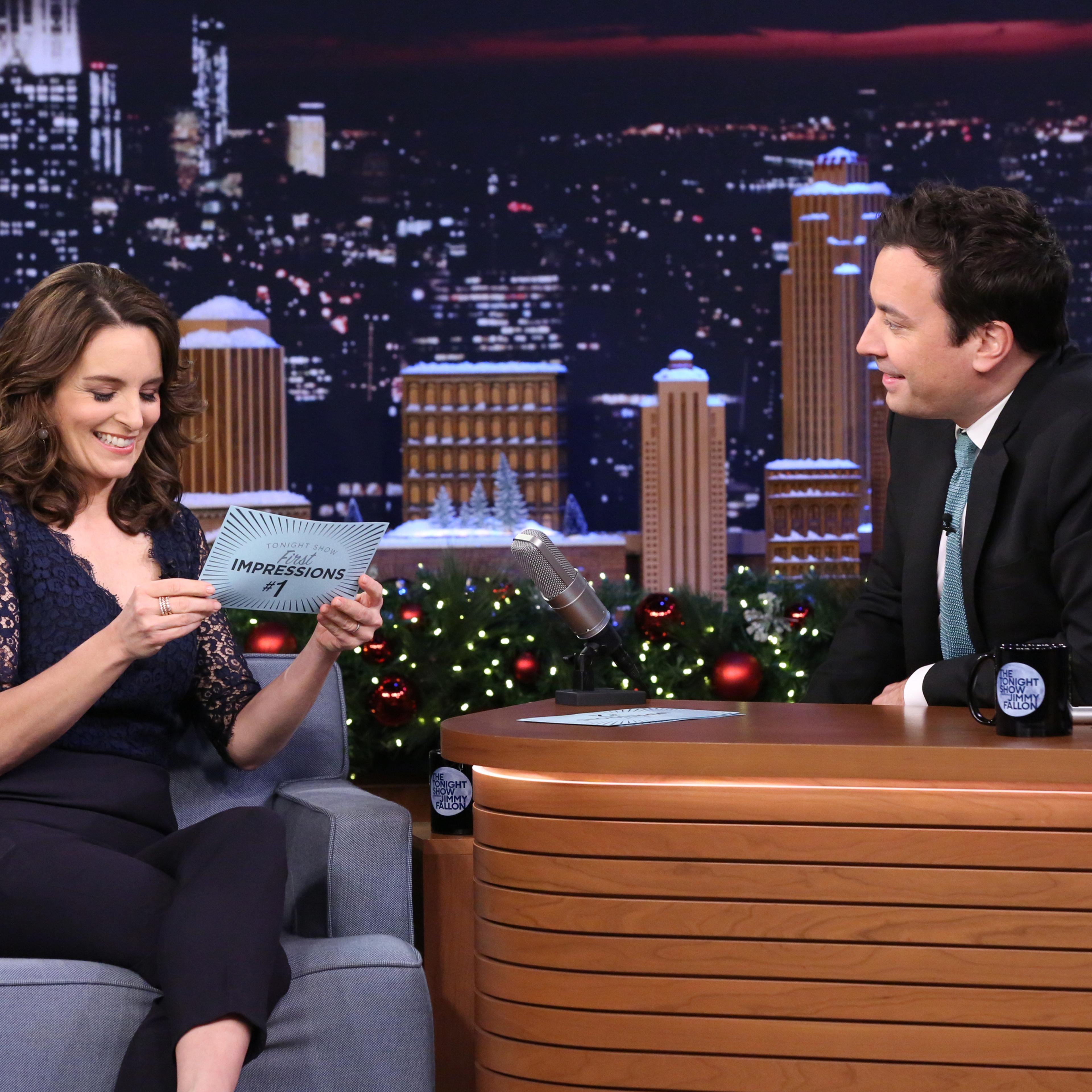 Tina Fey Jimmy Fallon Tonight Show