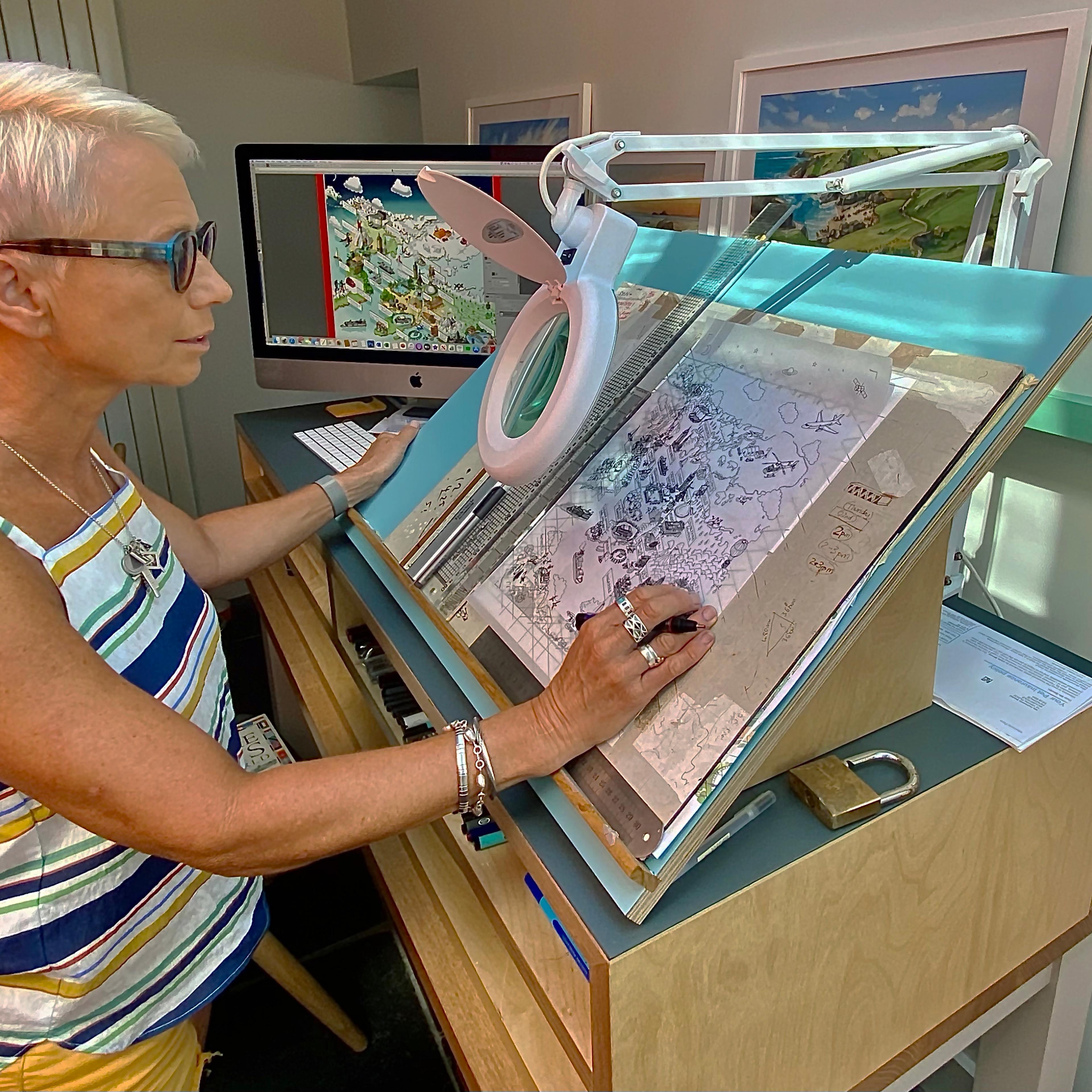 Artist Katherine Baxter World's Greatest Places