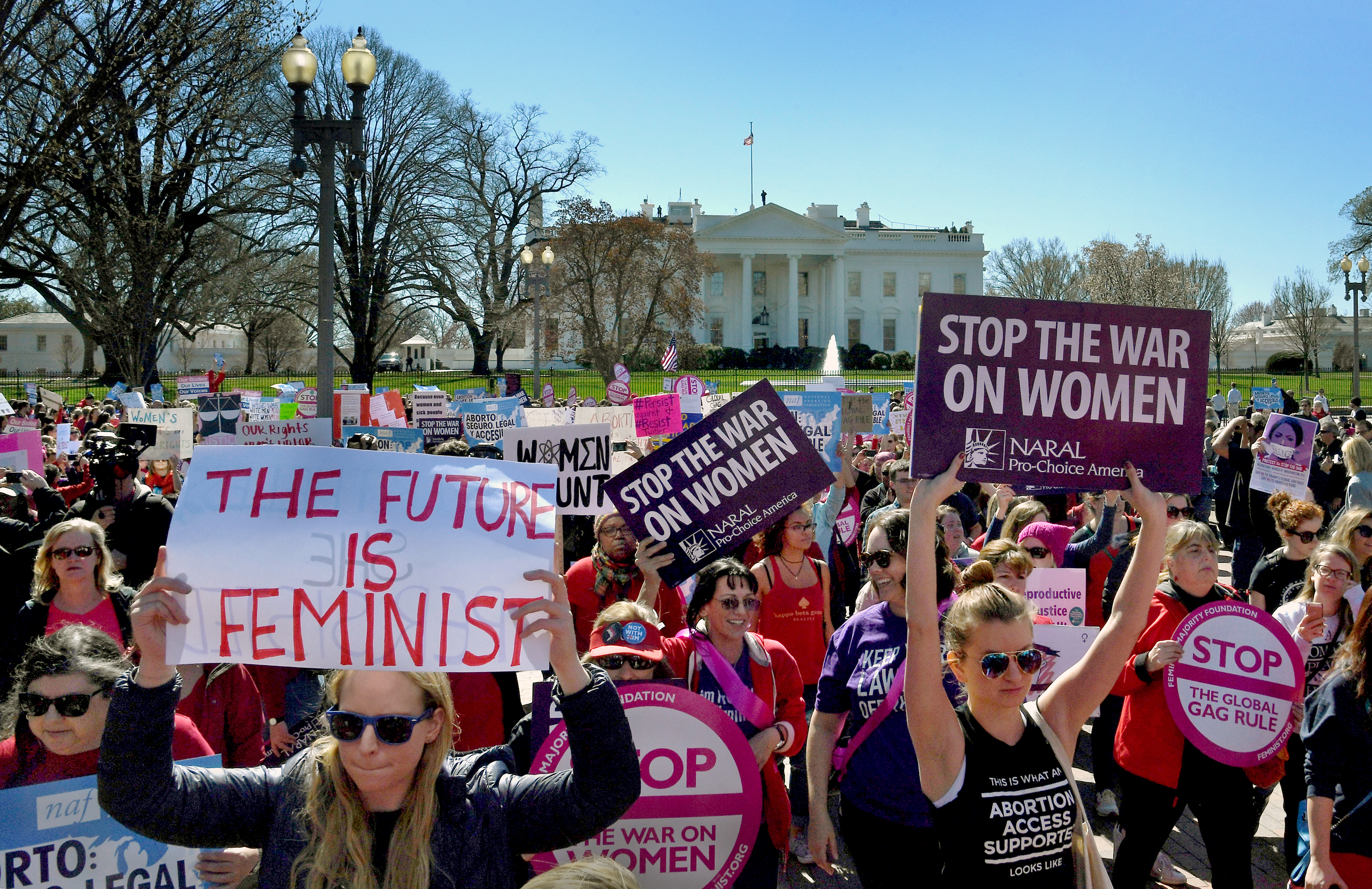Rally and March for Day Without Women Cause