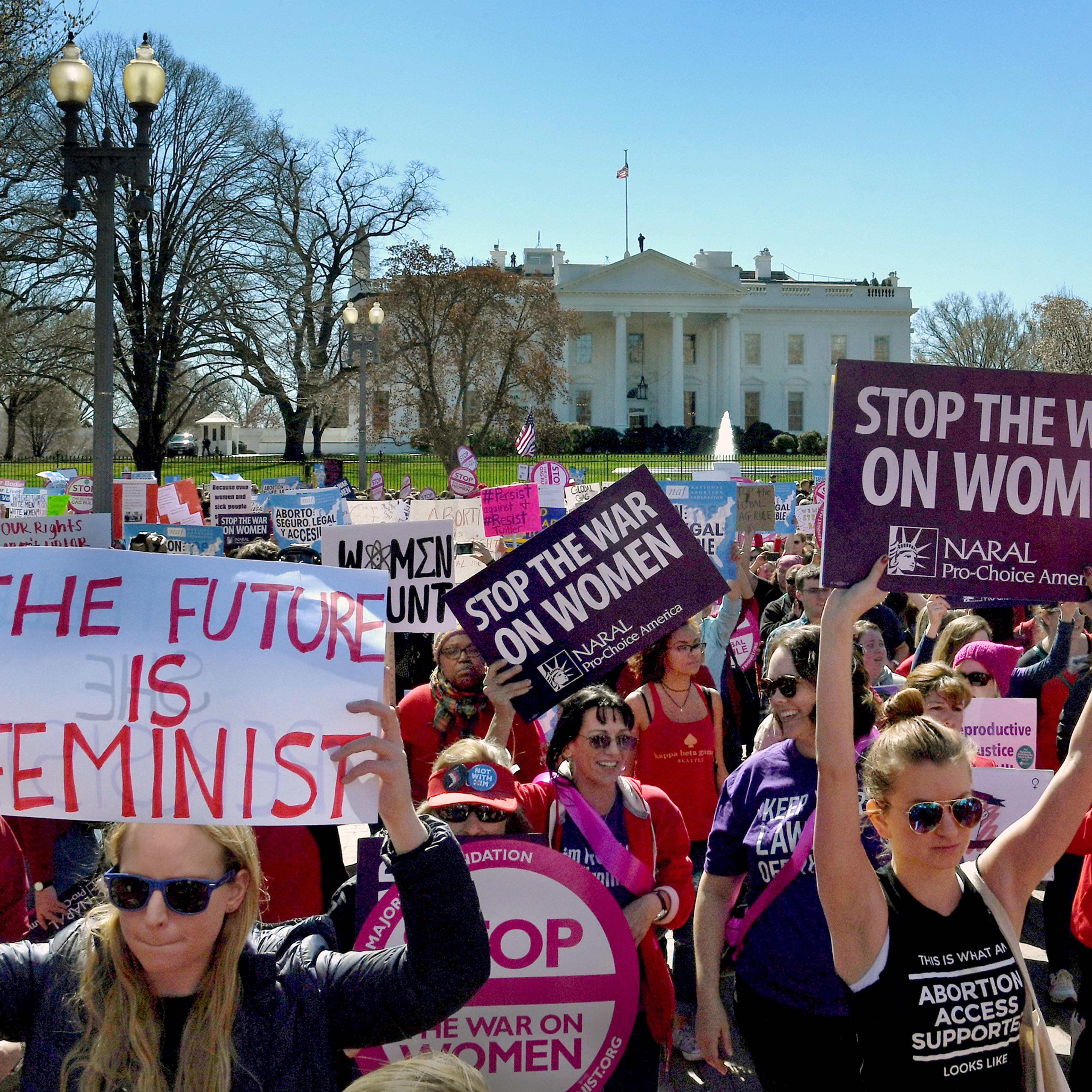 Rally and March for Day Without Women Cause