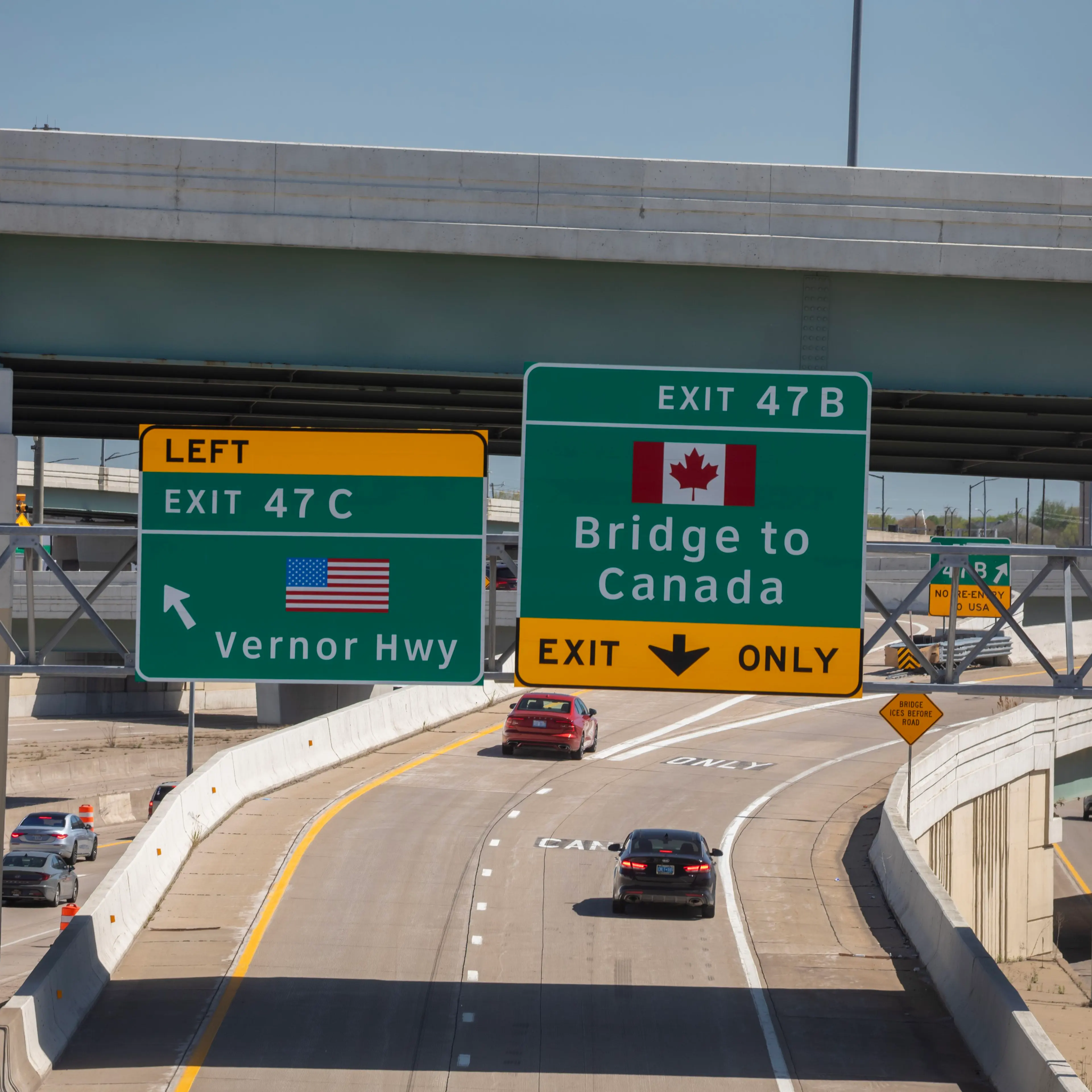 Wrong Turn at Bridge Leads to Arrest of Immigrants