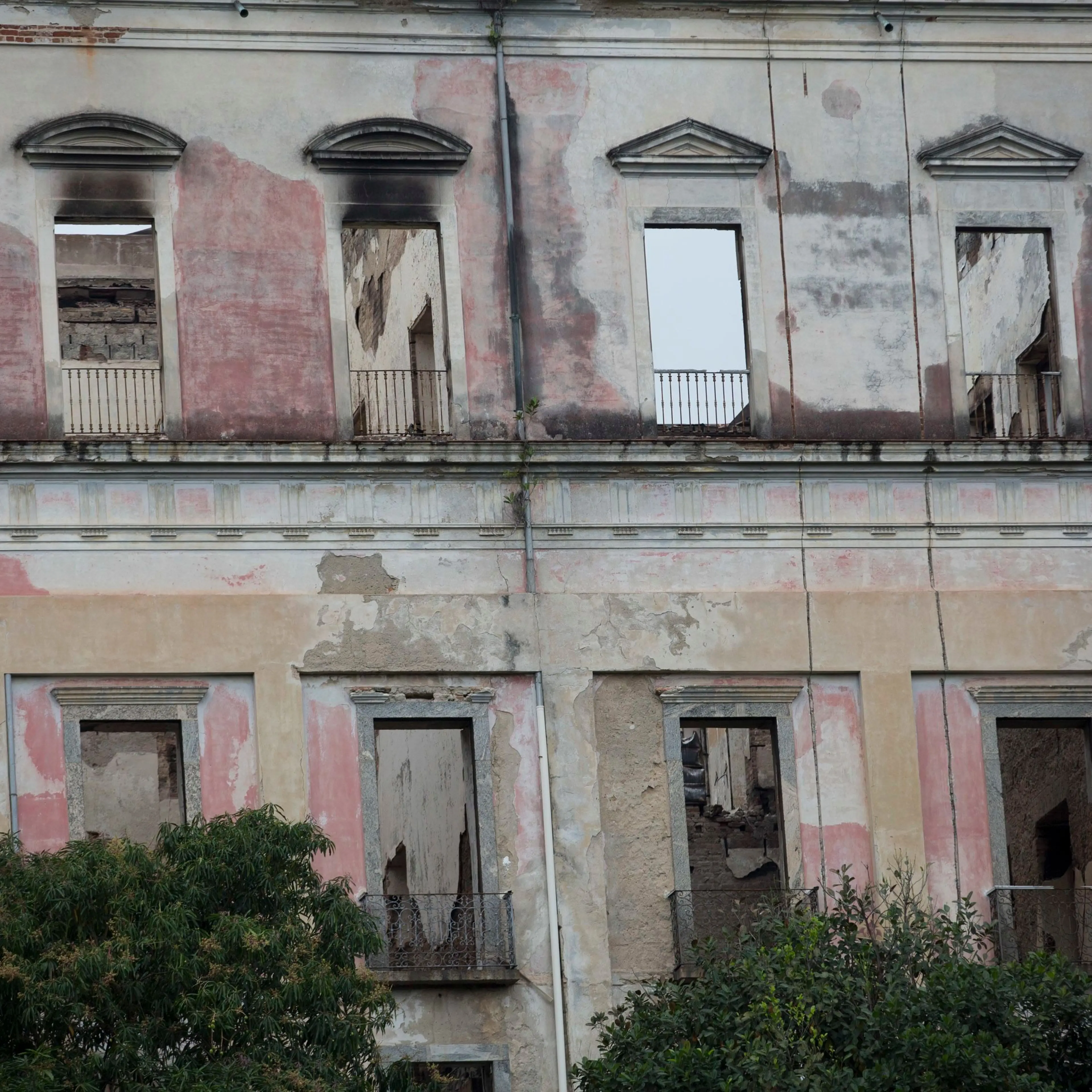 Rio Museum after the fire