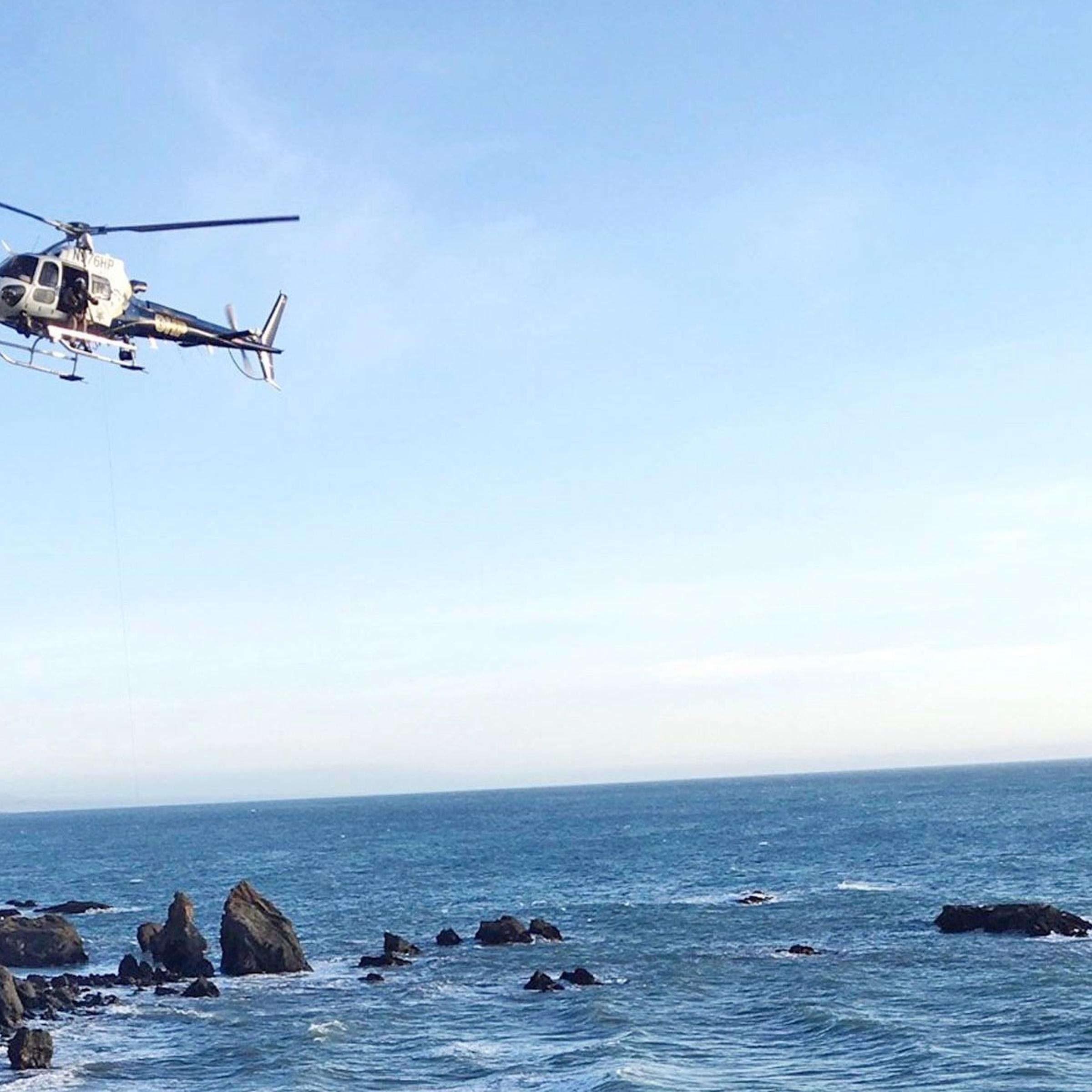Coastal Crash Five KIlled, Mendocino, USA - 27 Mar 2018