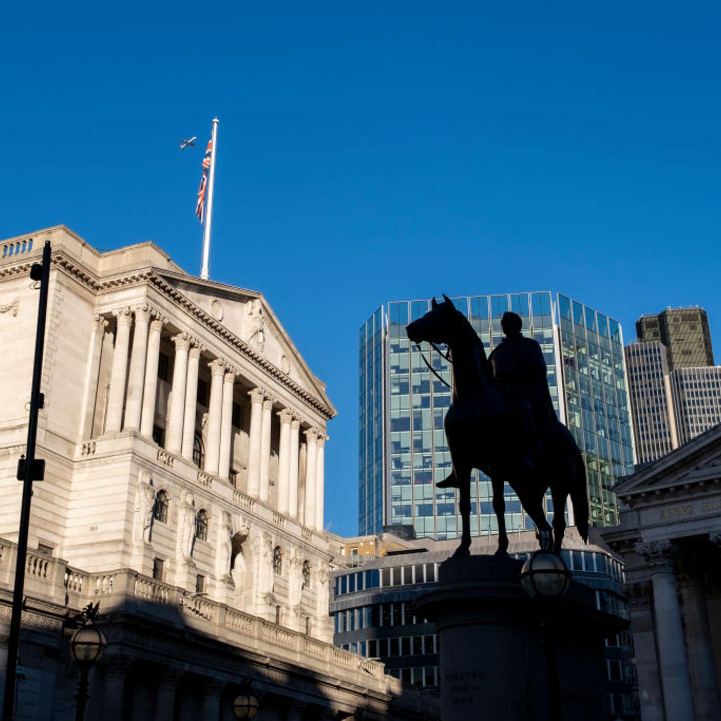 Bank Of England In The City Of London