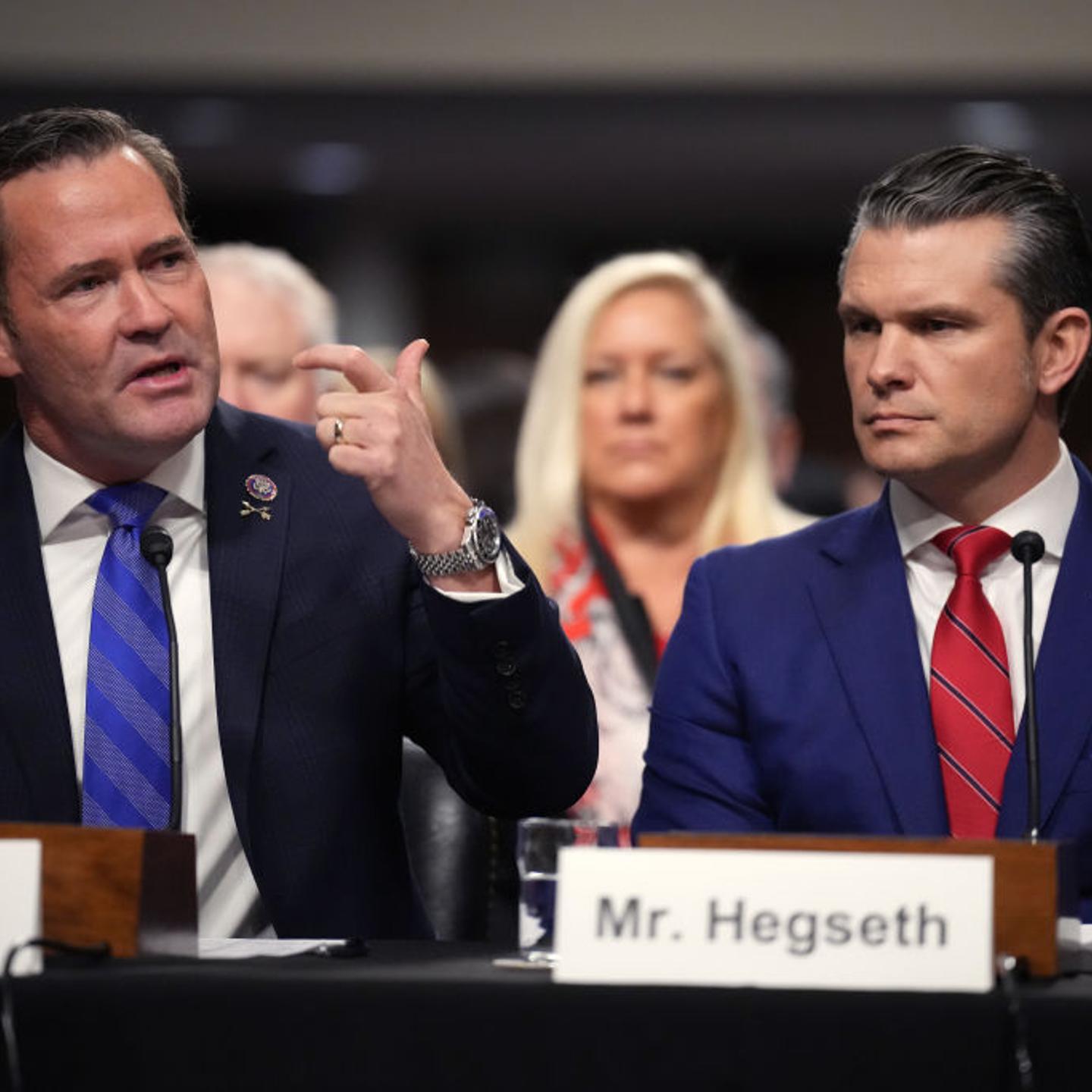 Confirmation Hearing Held For Secretary Of Defense Nominee Pete Hegseth