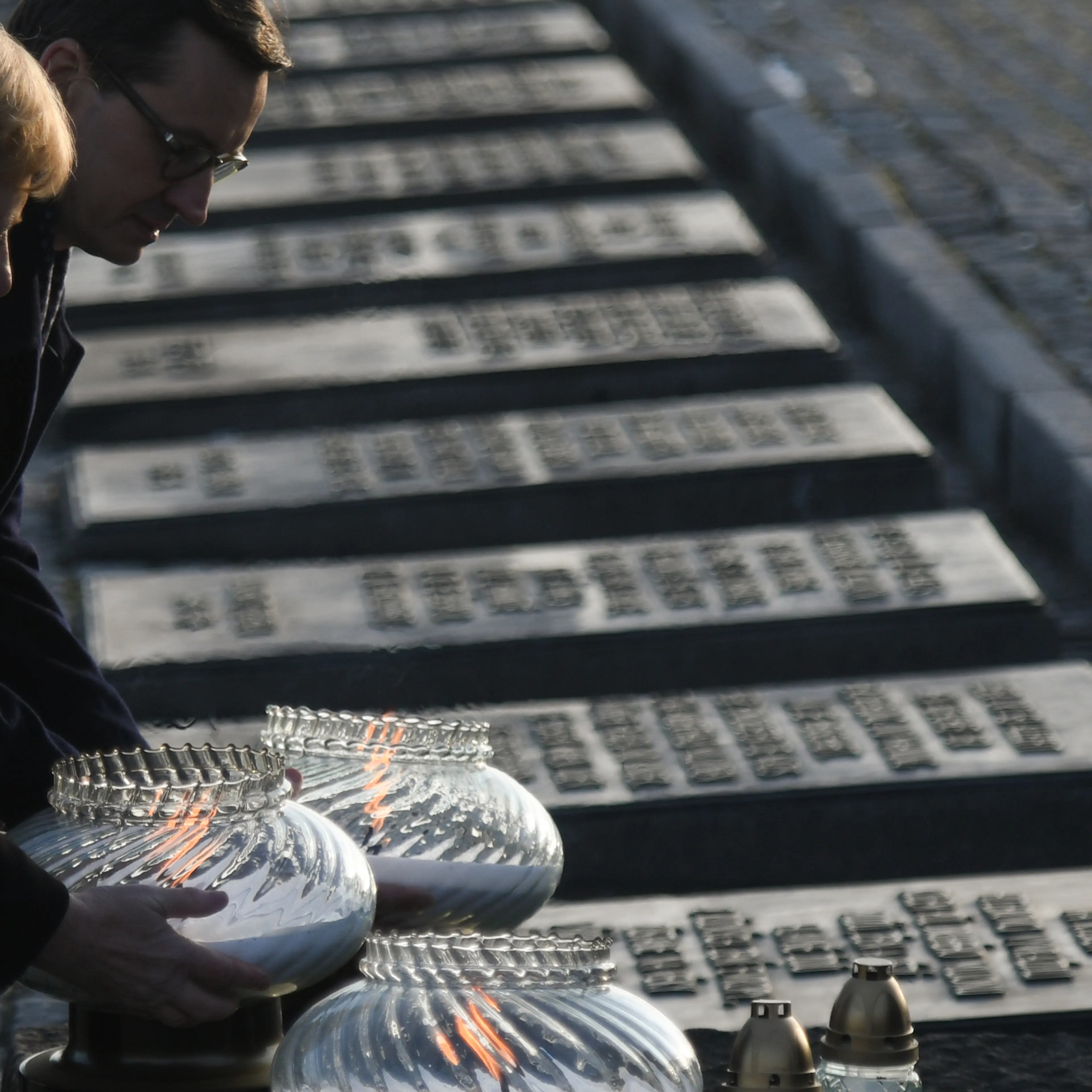 German Chancellor Merkel Visits Auschwitz Concentration Camp