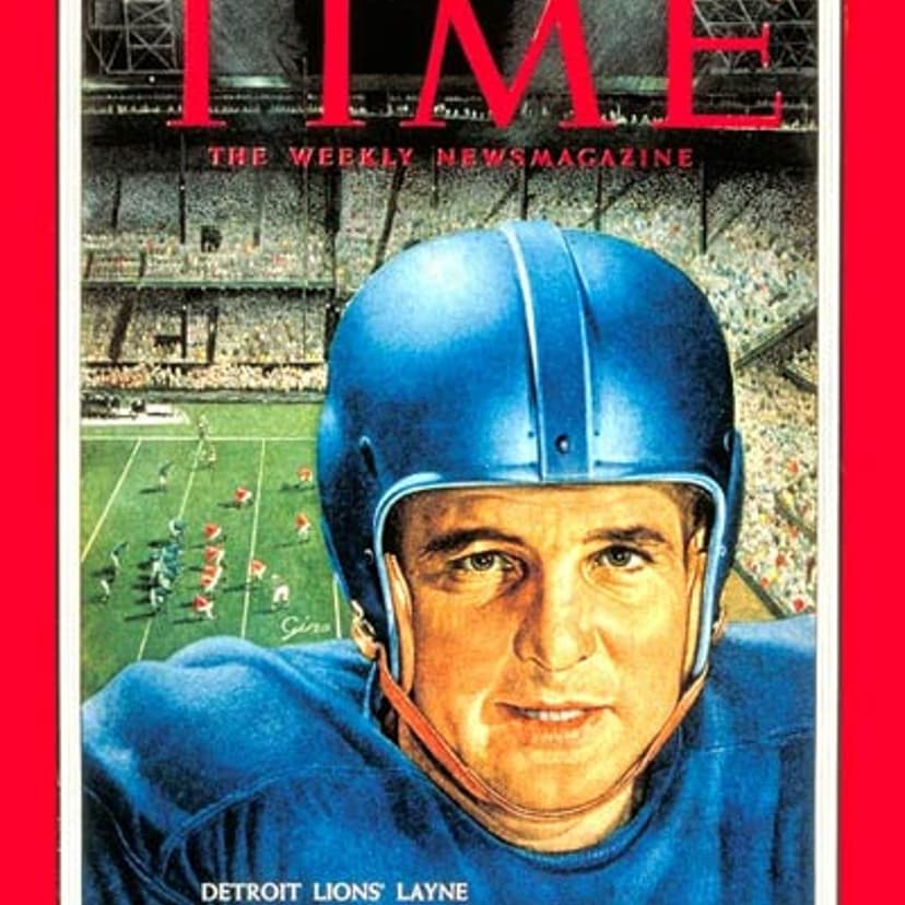 Nov. 29, 1954: Bobby Layne, Detroit Lions