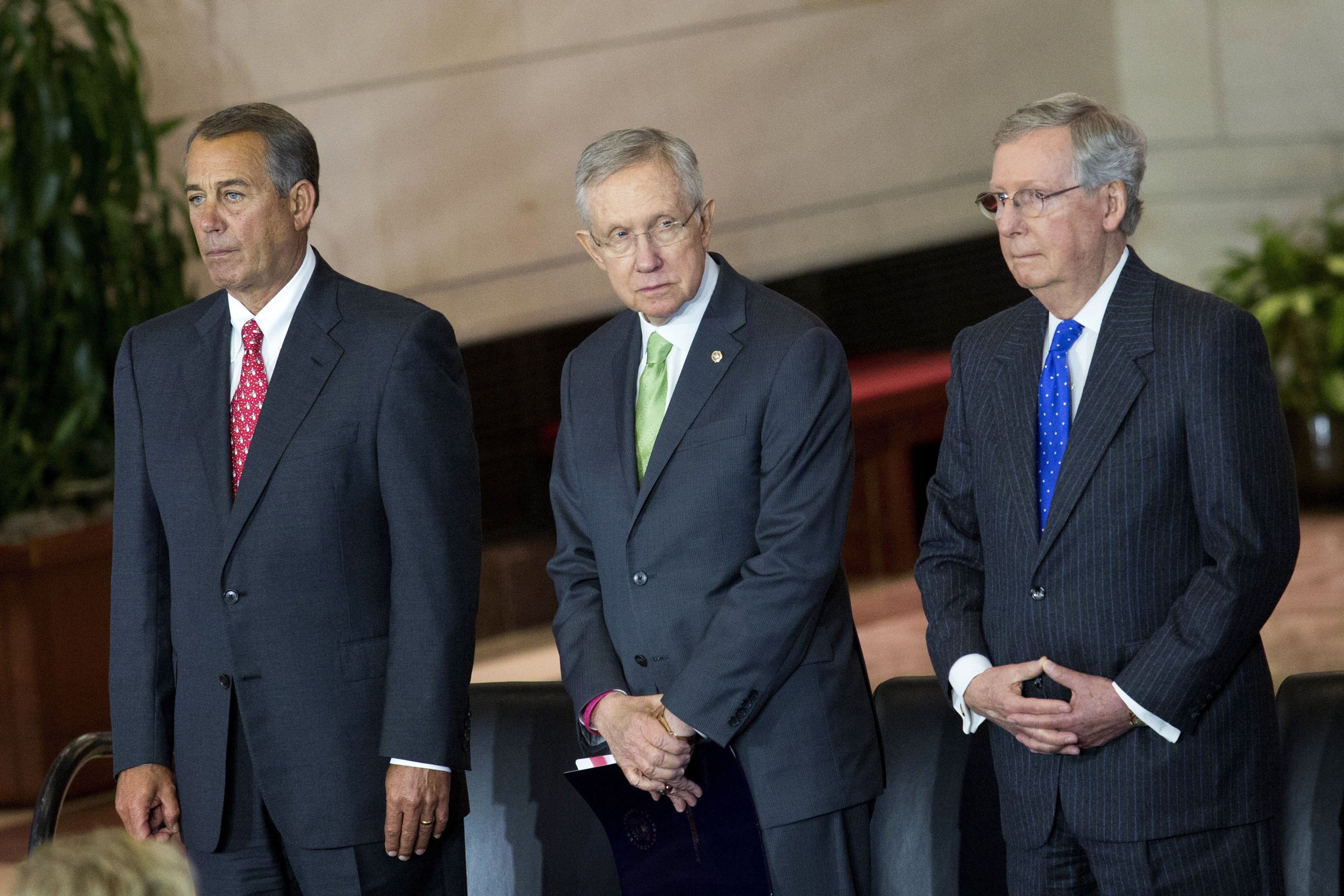 House Speaker Boehner Holds Congressional Gold Medal Ceremony For WWII Era Civil Air Patrol