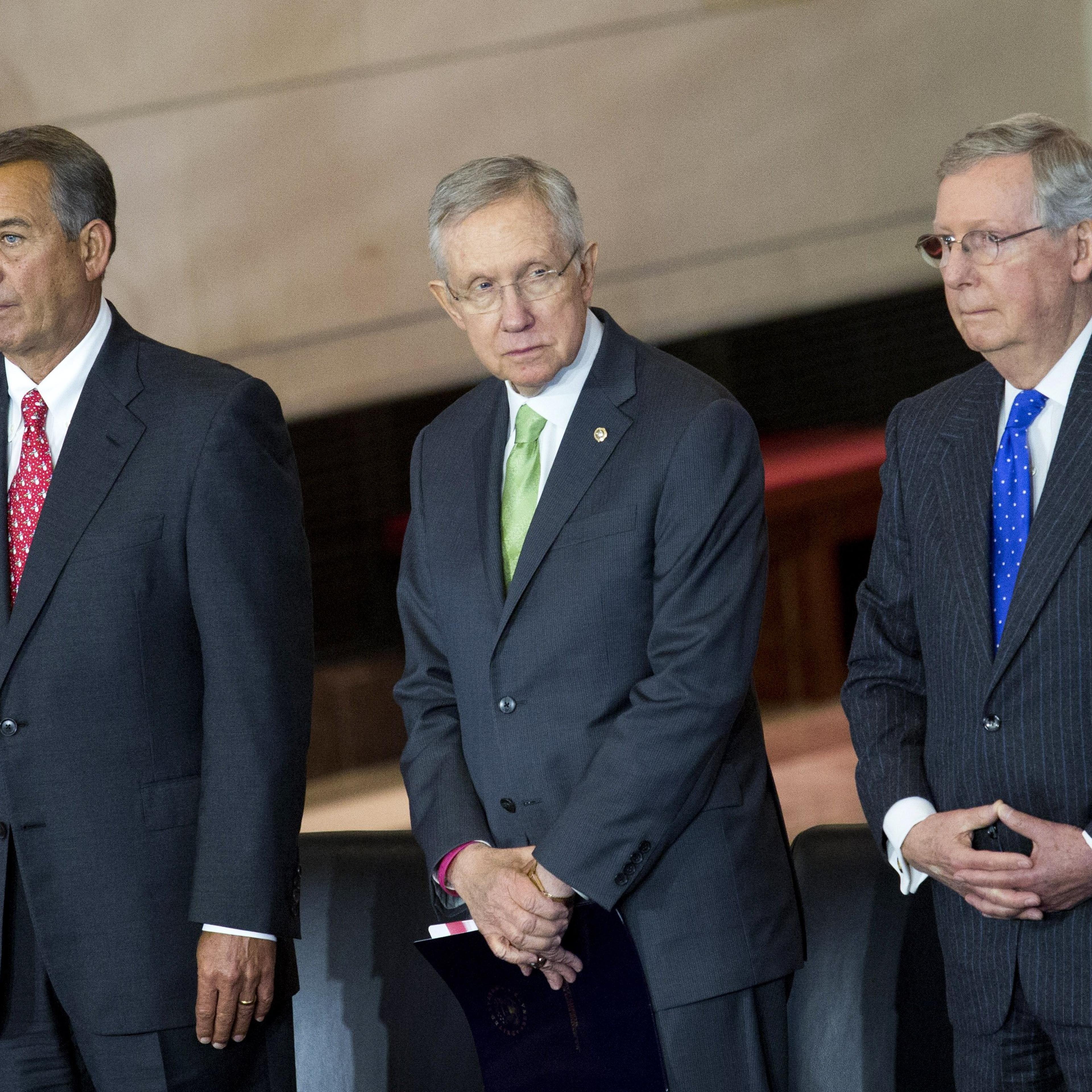 House Speaker Boehner Holds Congressional Gold Medal Ceremony For WWII Era Civil Air Patrol