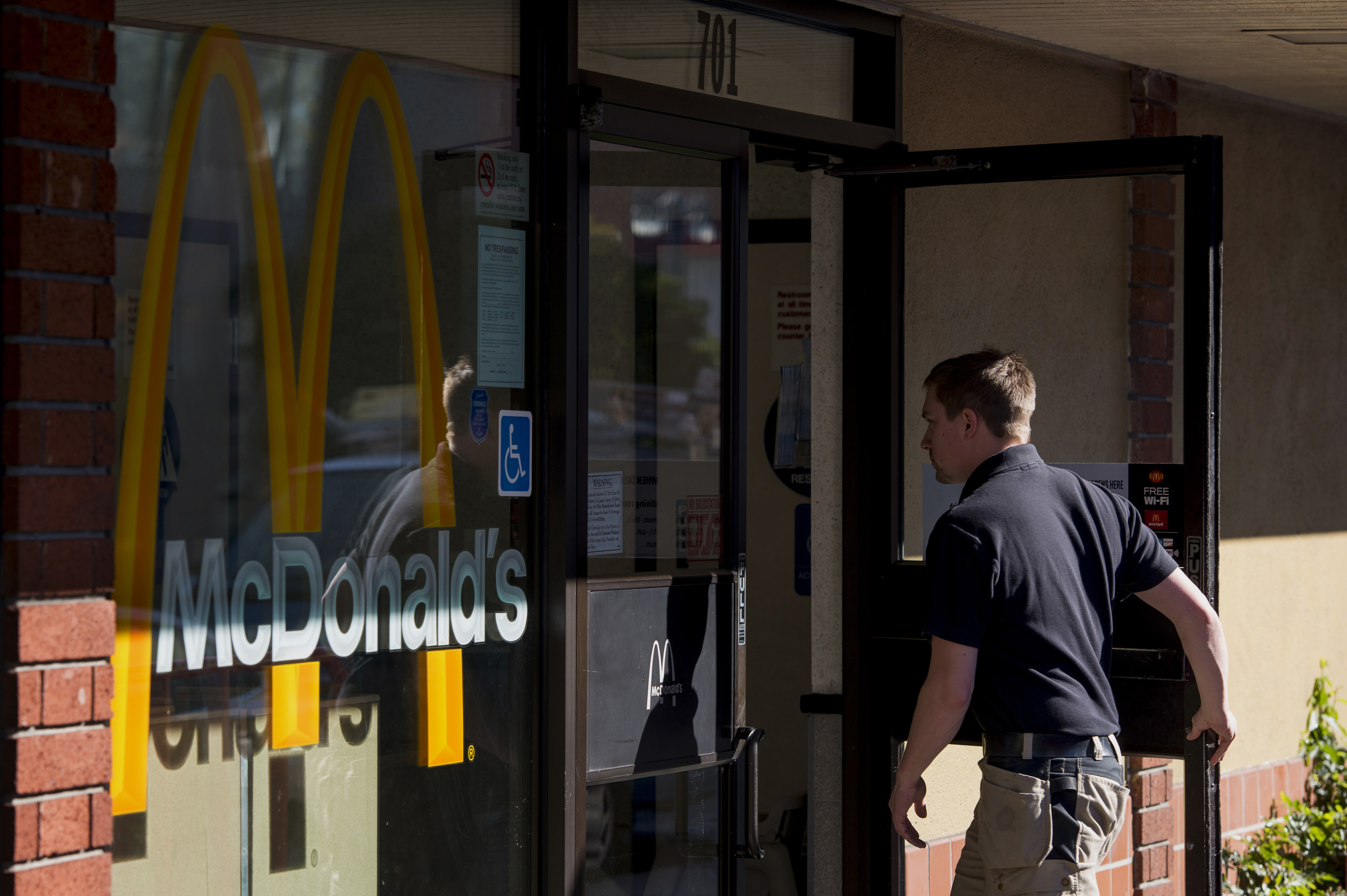 McDonald's Profit Is Little Changed as U.S. Store Sales Drop