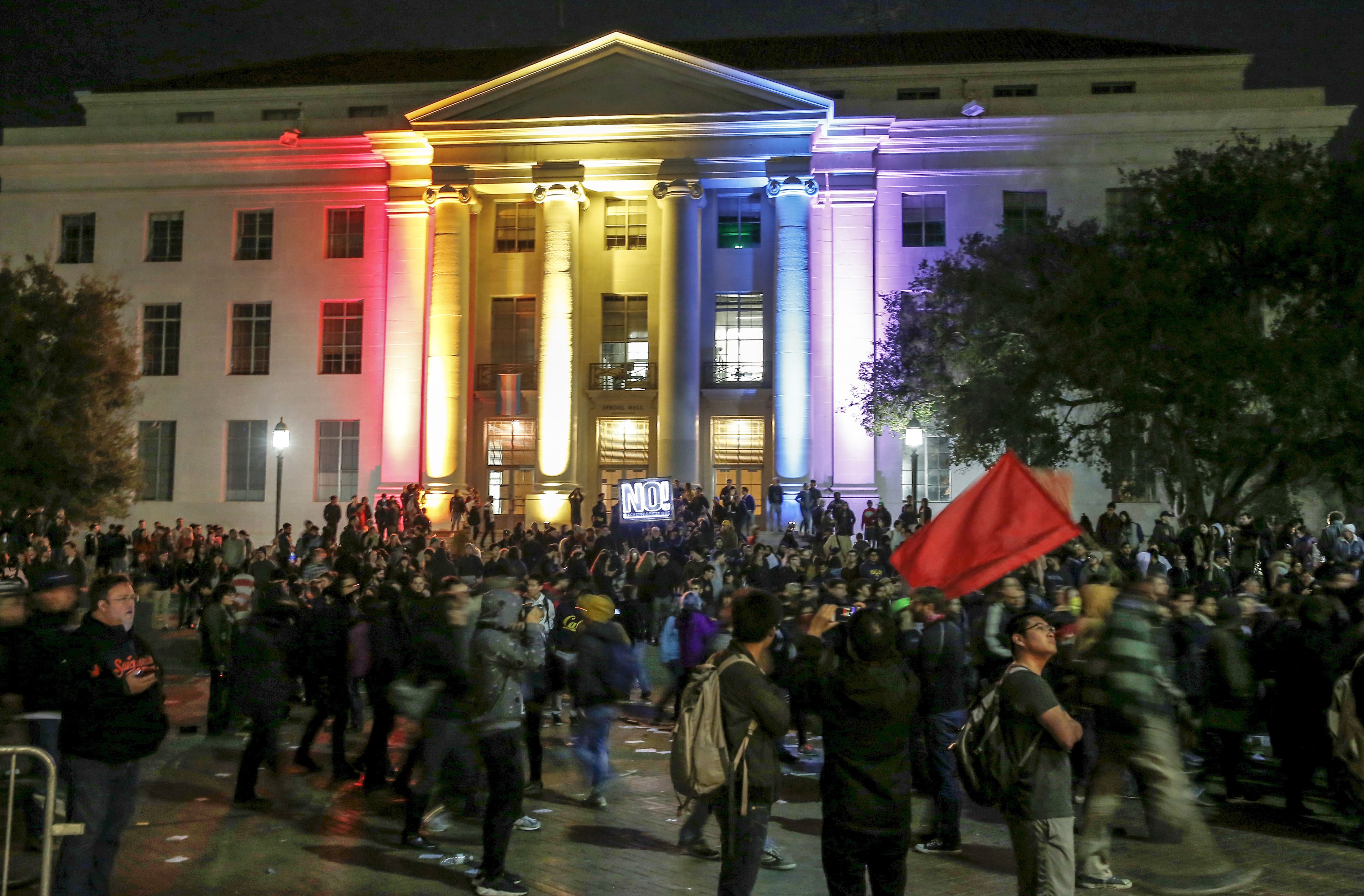 Protest in Berkeley