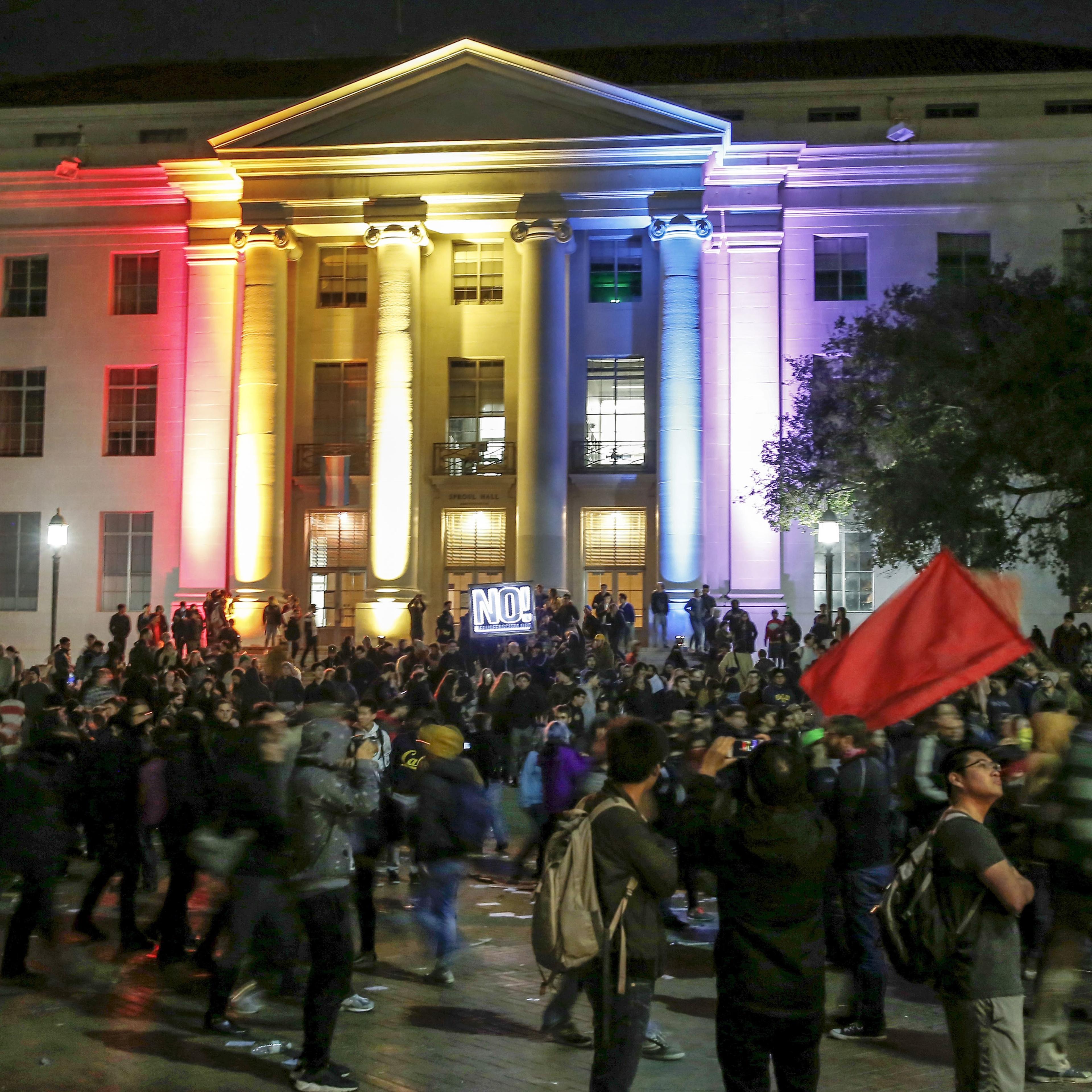 Protest in Berkeley