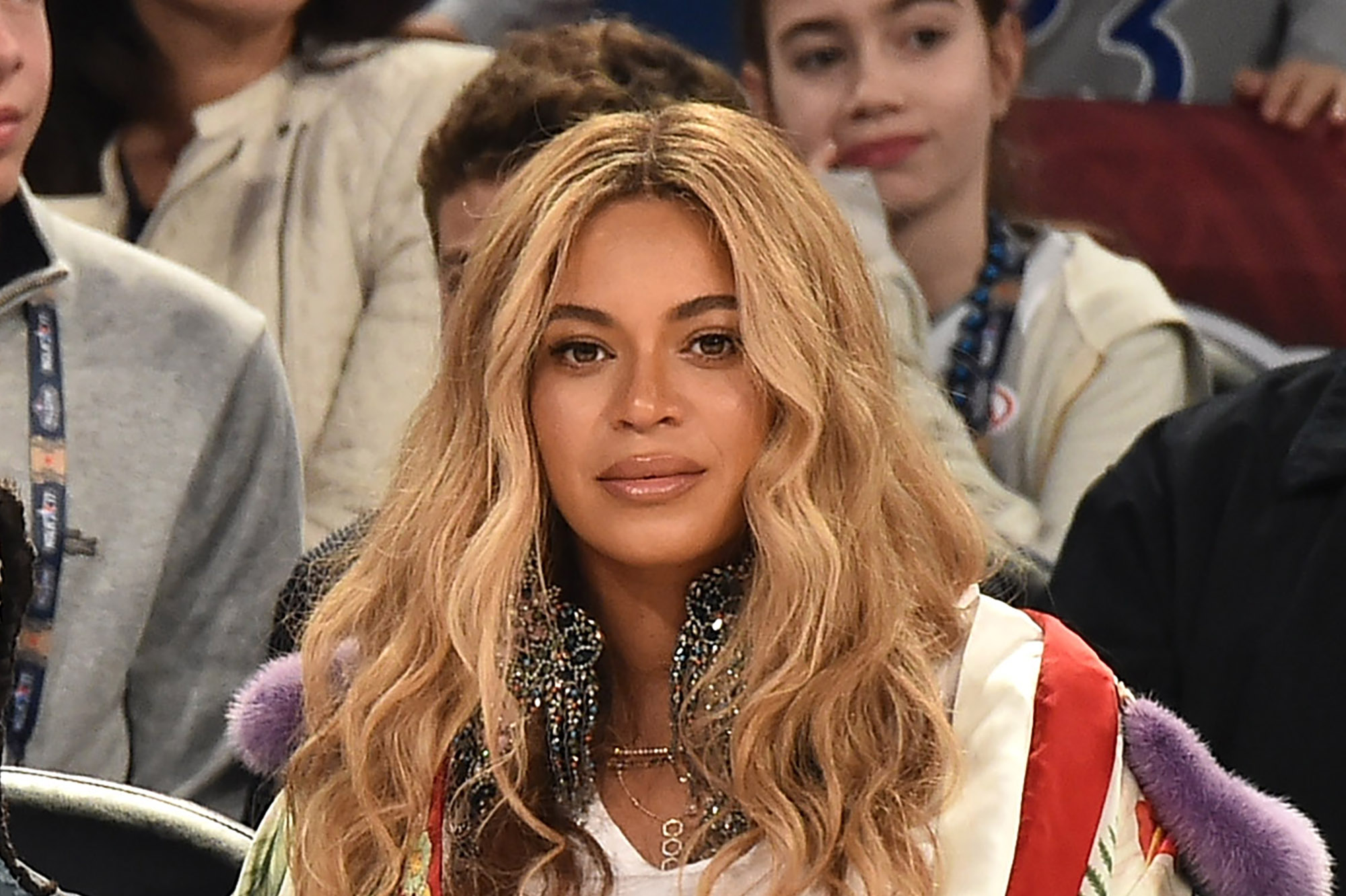 Celebrities Attend The 66th NBA All-Star Game